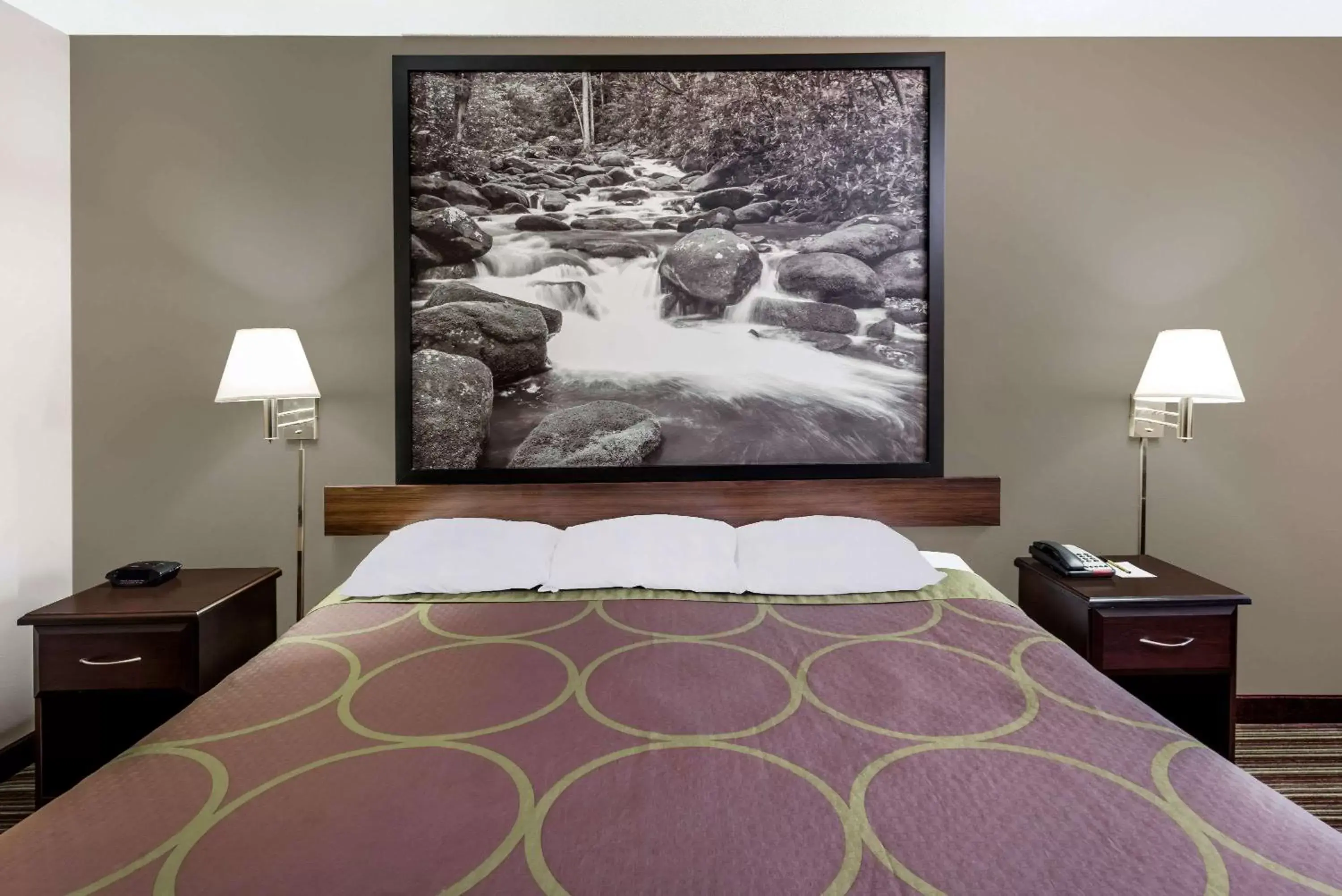 Photo of the whole room, Bed in Super 8 by Wyndham Chattanooga Ooltewah