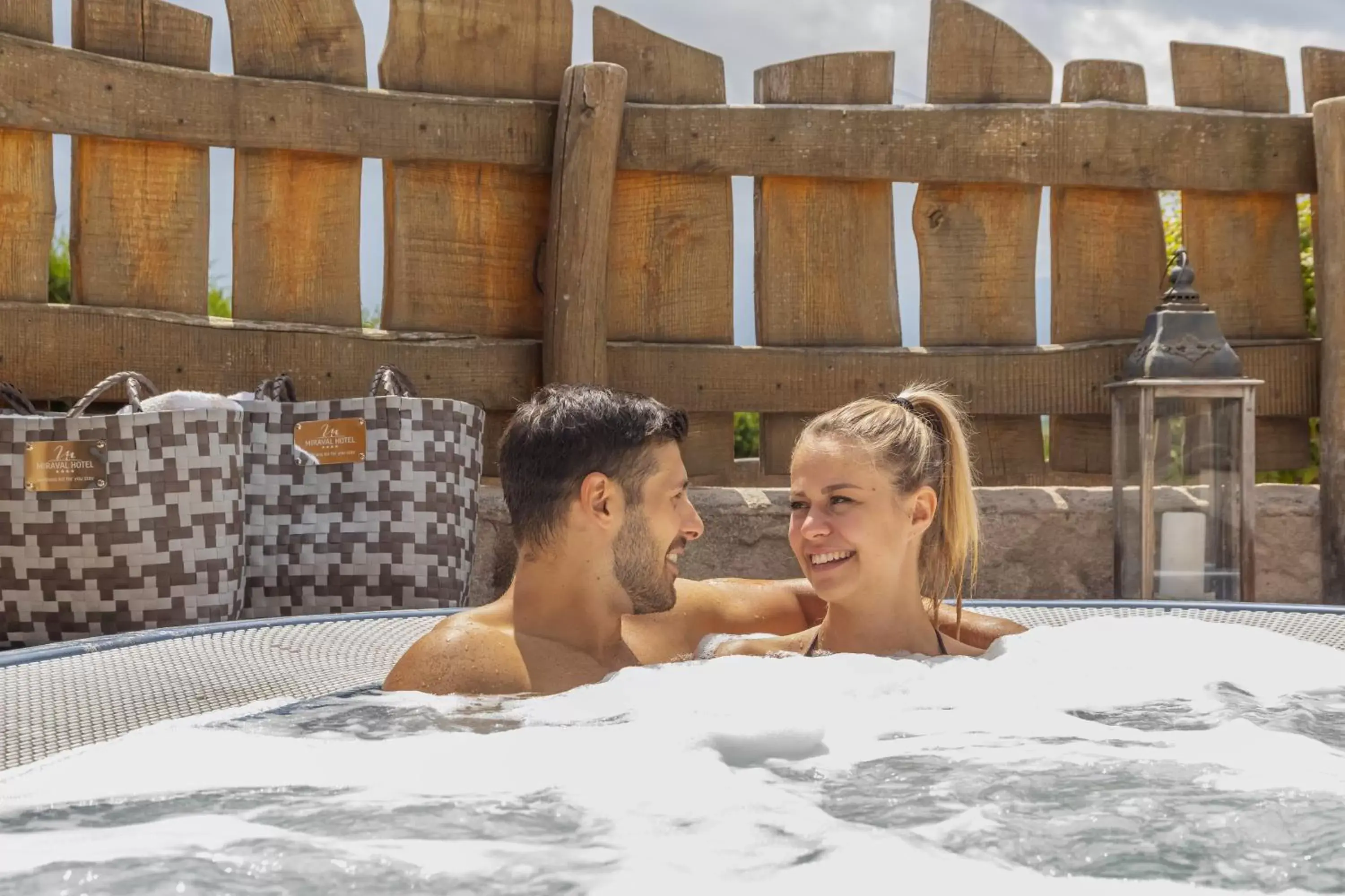 Hot Tub, Guests in Miraval Hotel