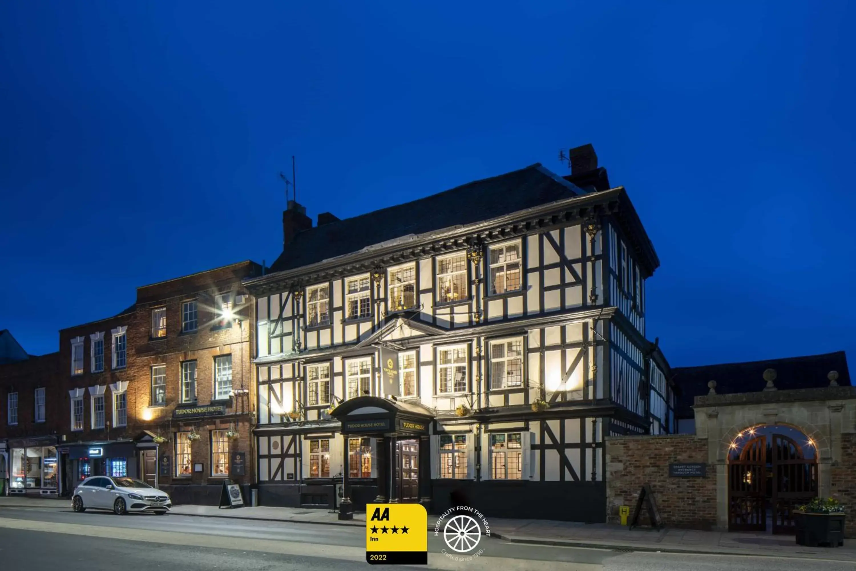 Property Building in The Tudor House Hotel, Tewkesbury, Gloucestershire