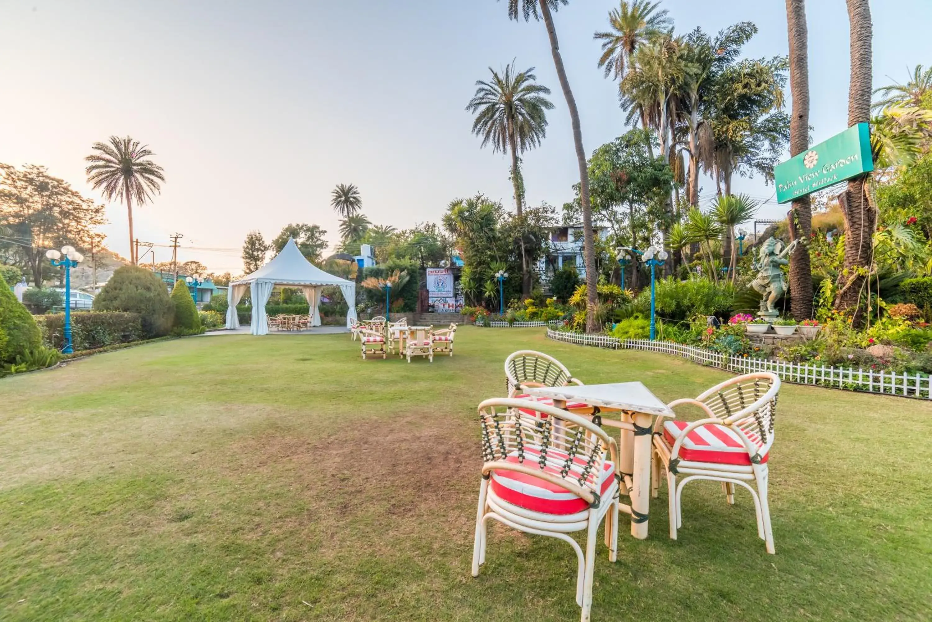 Garden in Hotel Hillock