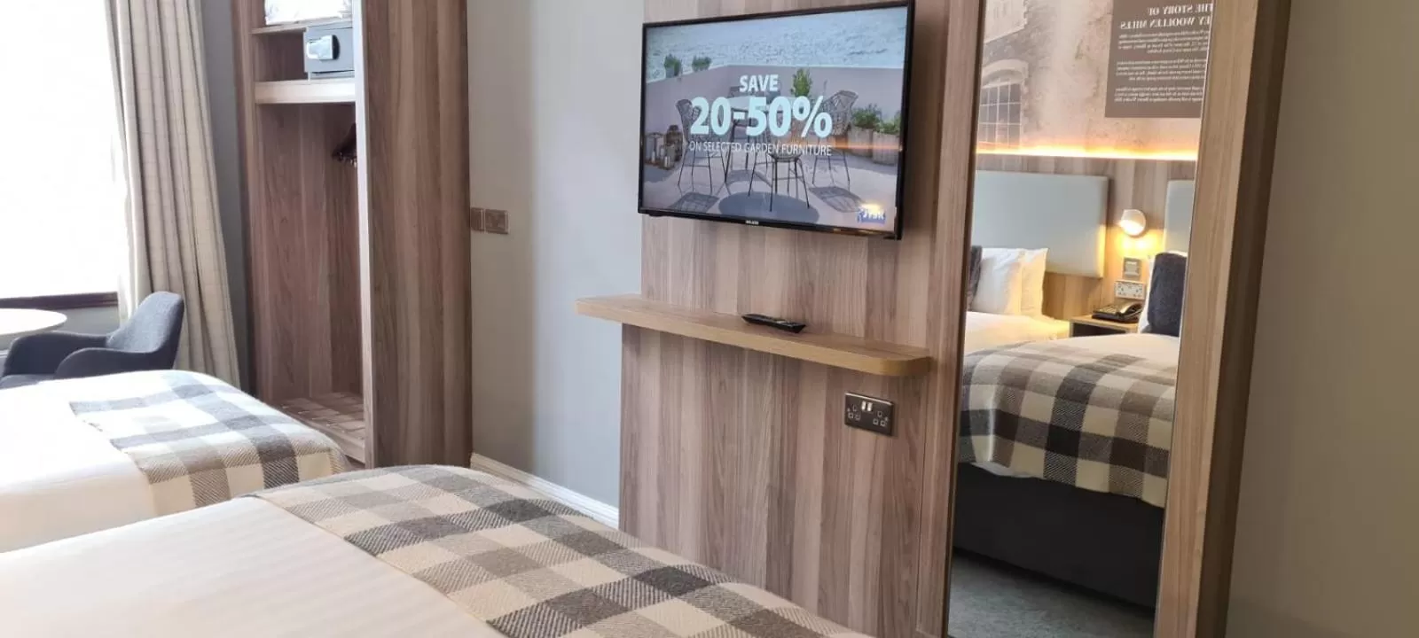 TV and multimedia, Bed in Blarney Woollen Mills Hotel - BW Signature Collection