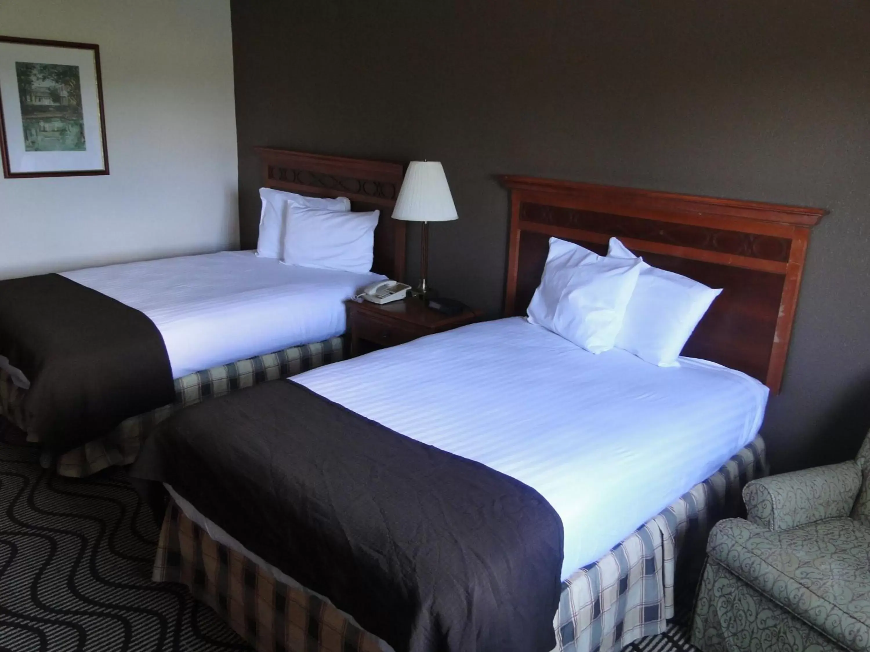 Bed, Room Photo in Oscoda Lakeside Hotel