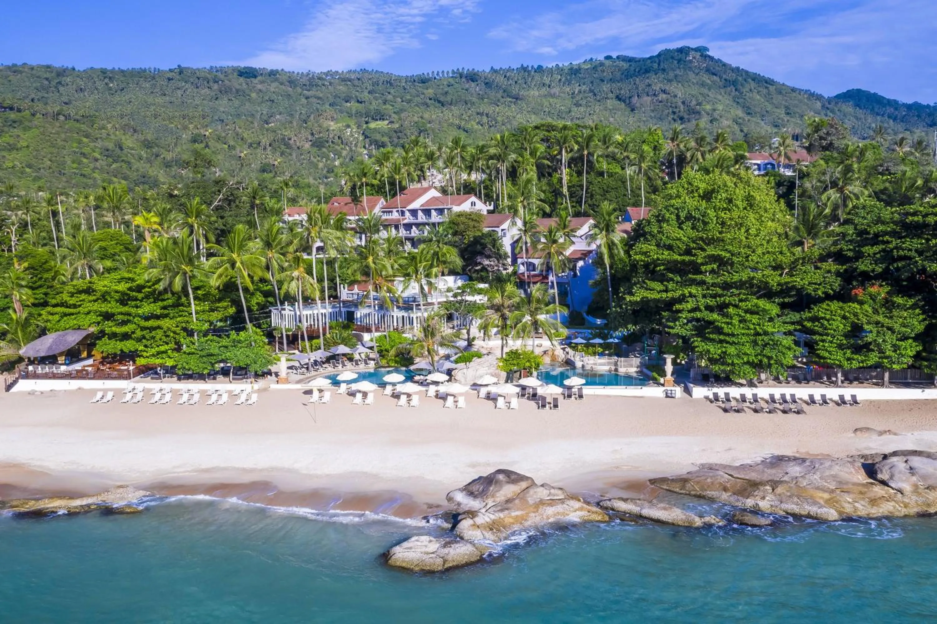 Property building in Sheraton Samui Resort