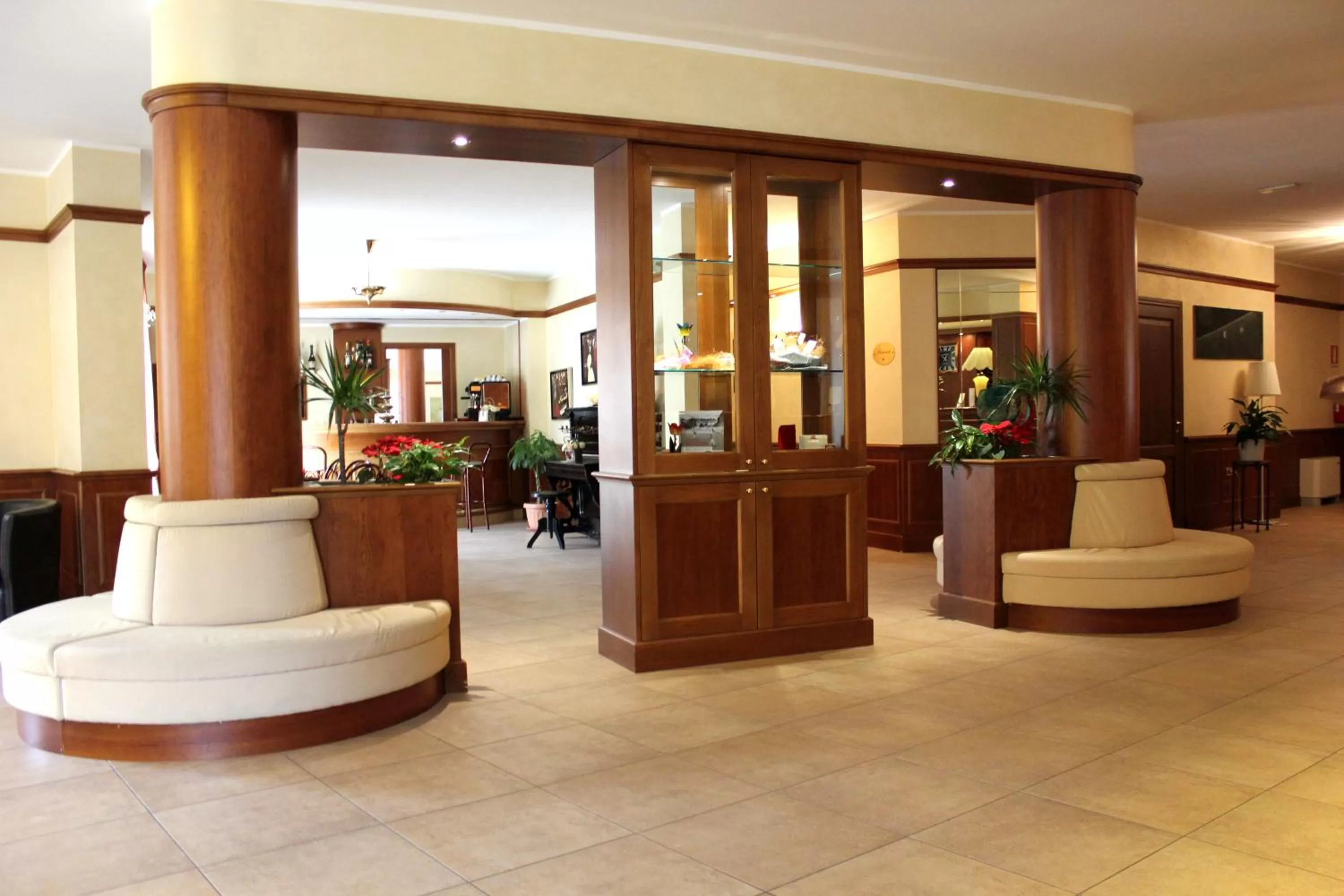 Lobby or reception in Hotel Valentino