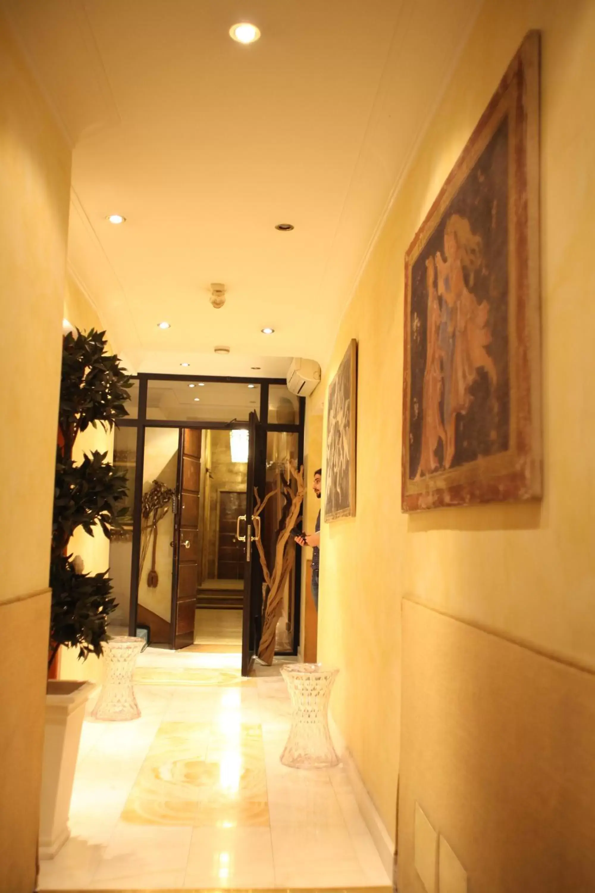 Lobby or reception in Luxury Rooms H 2000 Roma