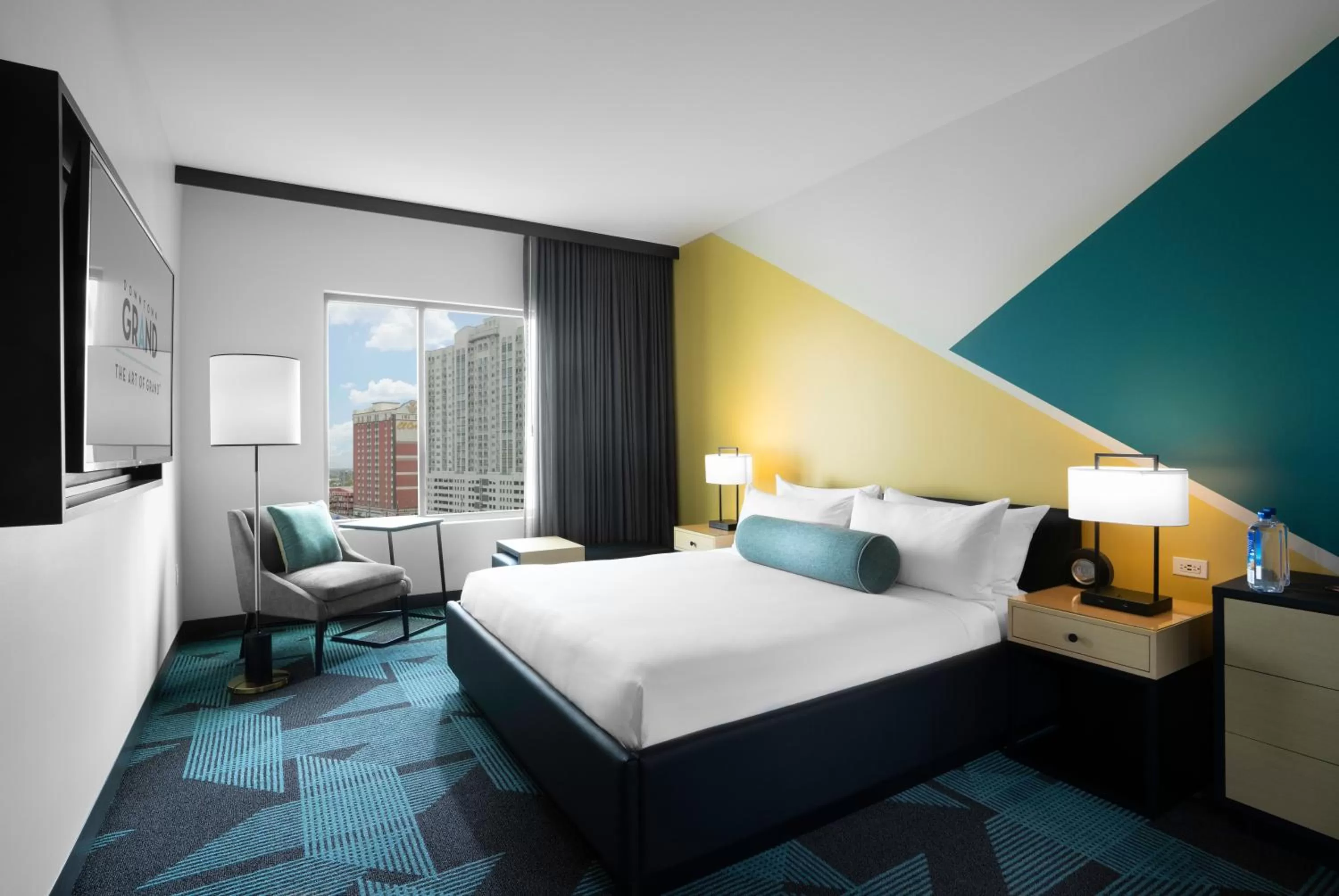 Photo of the whole room, Bed in Downtown Grand Hotel & Casino