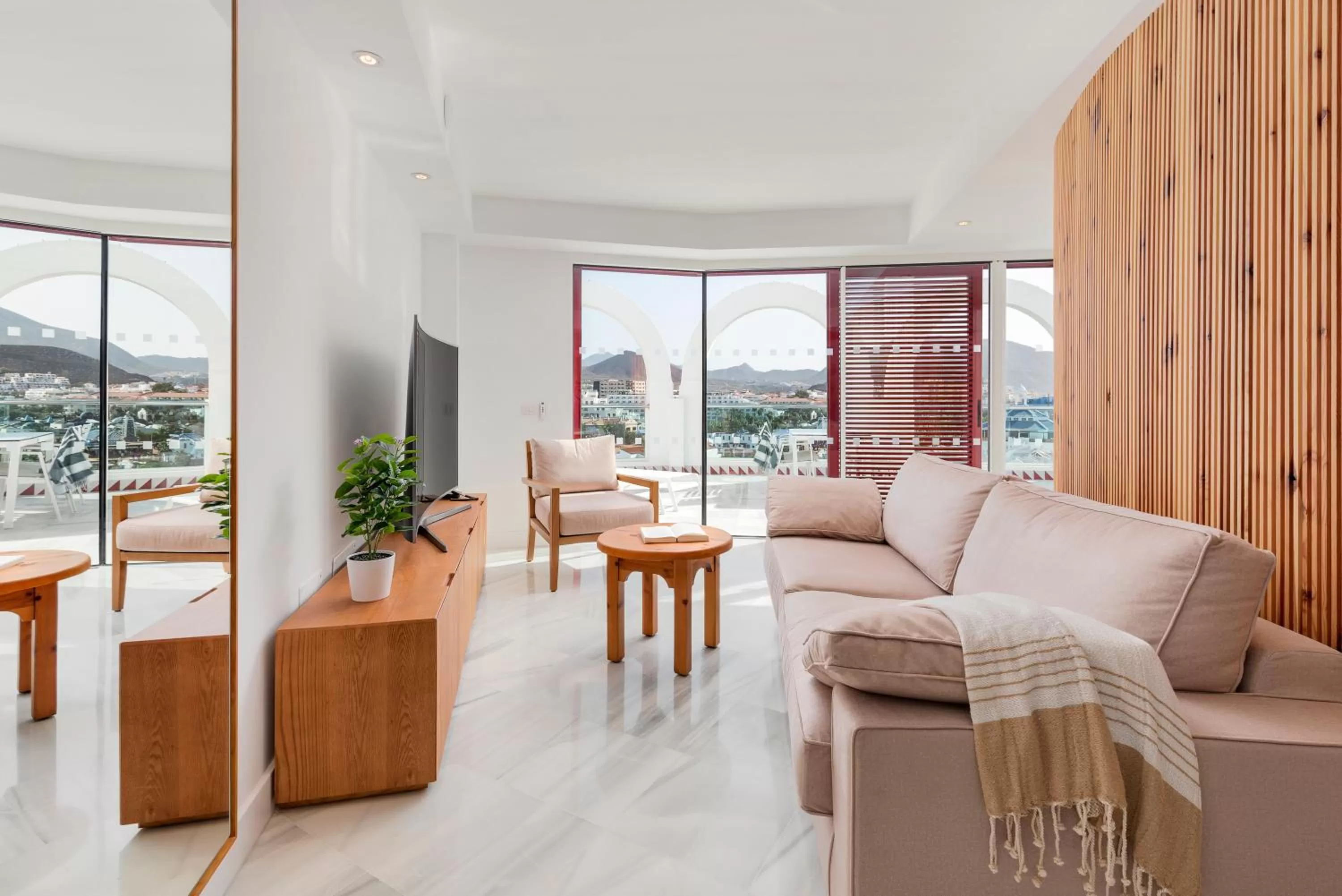 Two-Bedroom Rooftop with City View in Parque Santiago IV Official