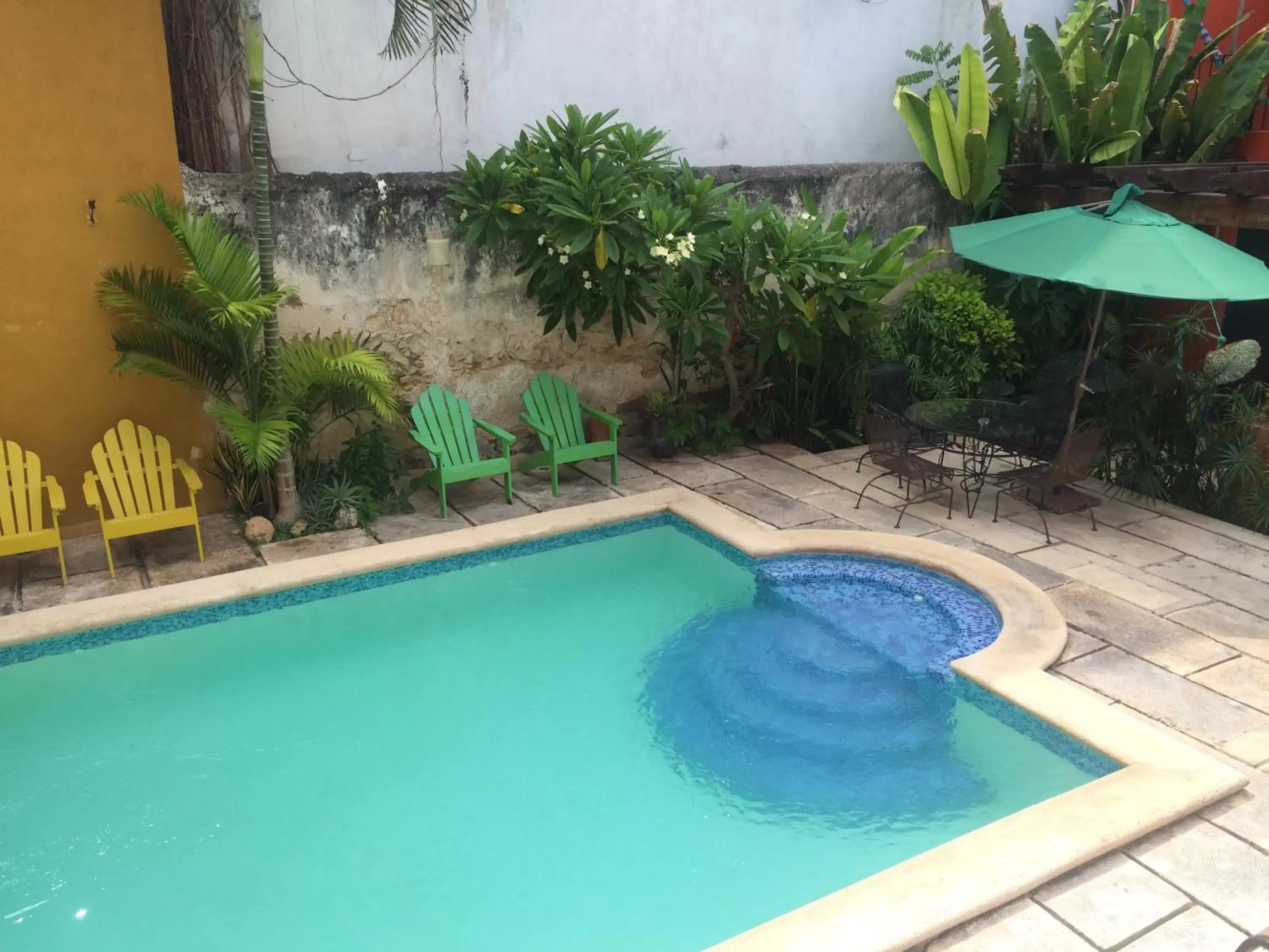 Swimming pool, Pool View in Hotel Luz en Yucatan