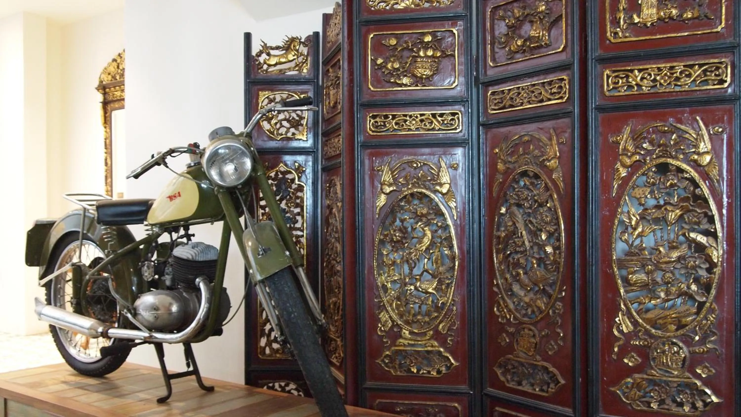 Decorative detail in Kapitan Kongsi Boutique Hotel