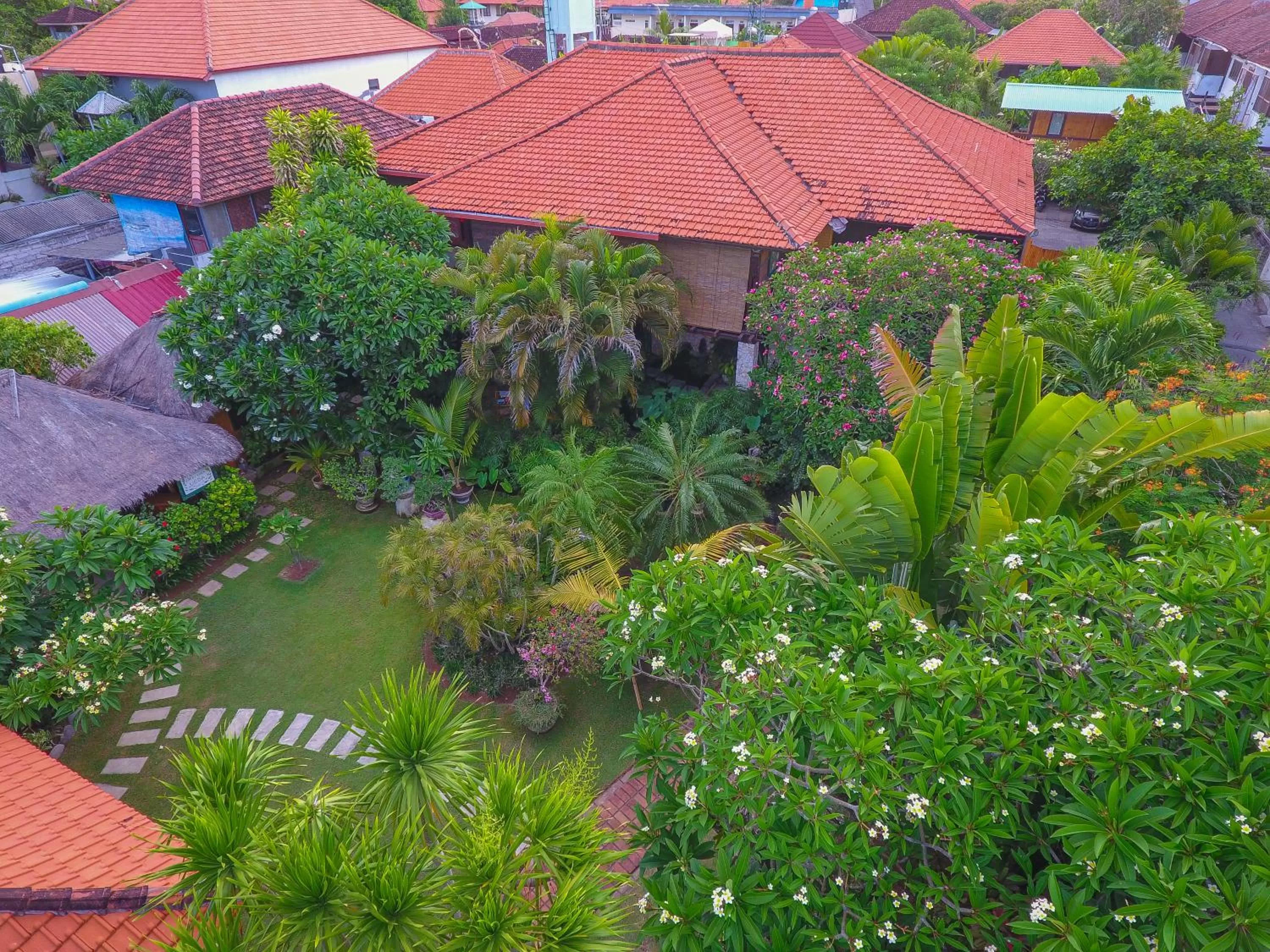 Garden in Pondok Agung Bed & Breakfast