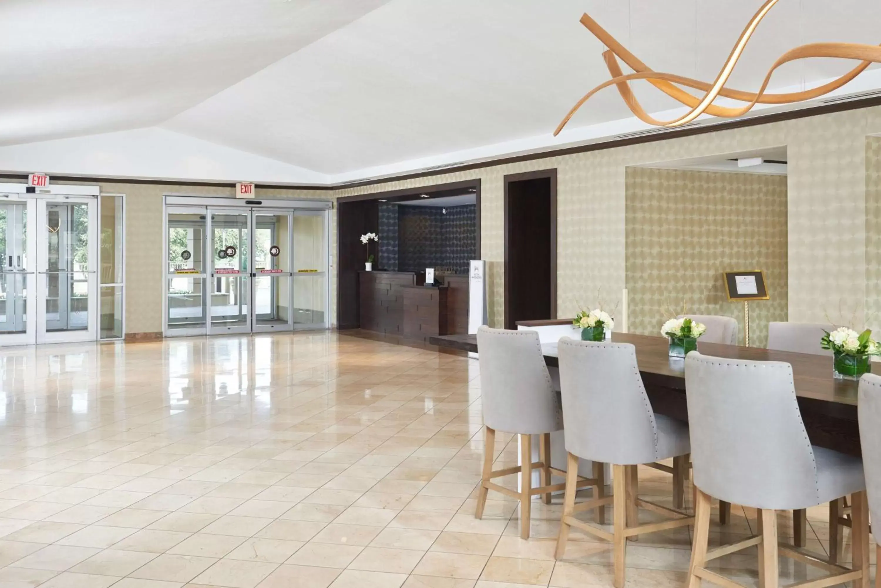 Lobby or reception in DoubleTree by Hilton Dallas Market Center