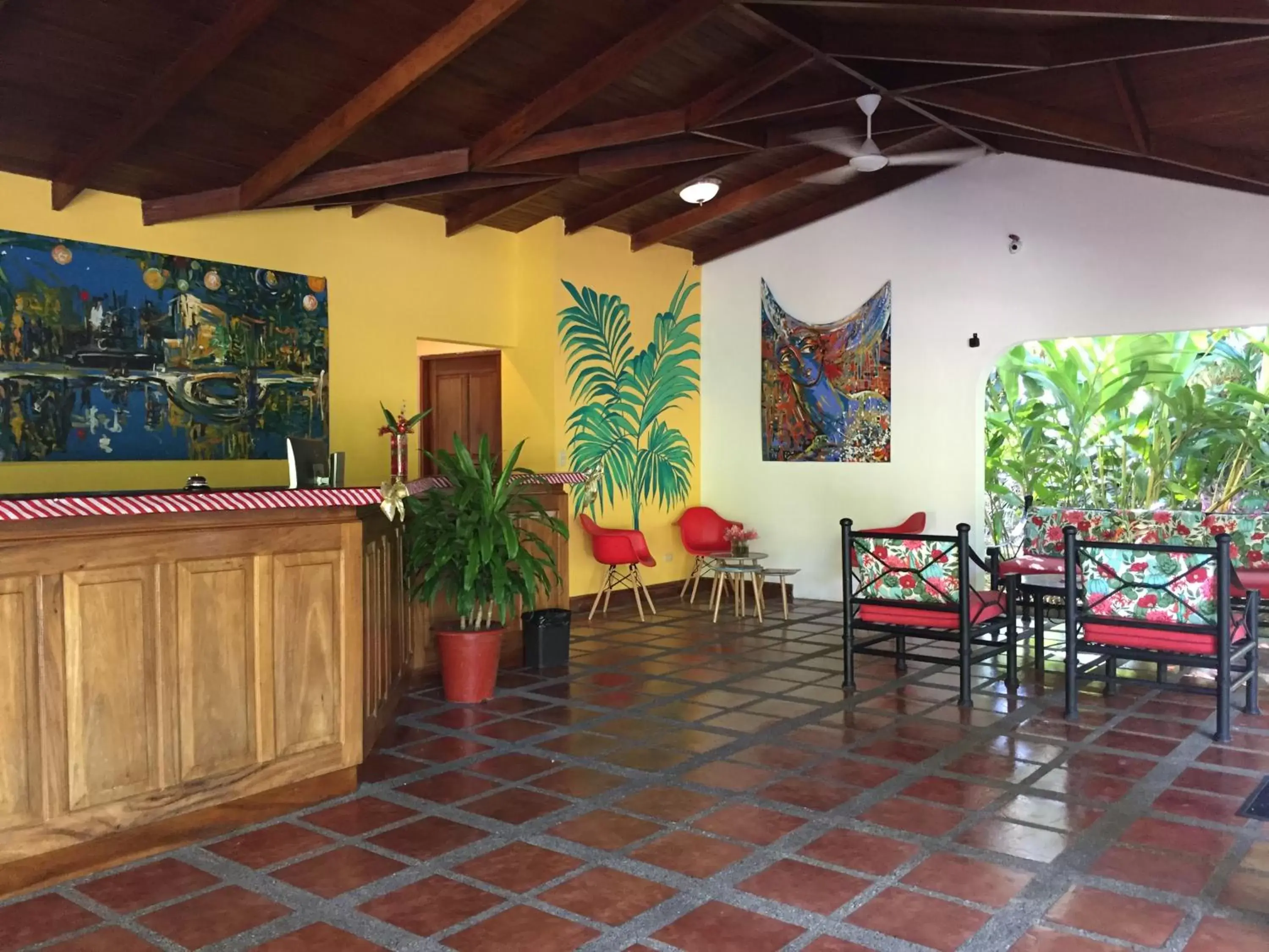 Lobby or reception in Jaco Hotel DoceLunas