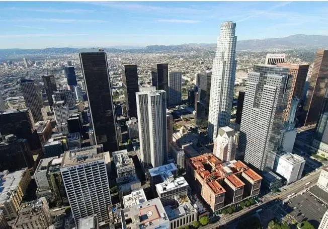 Area and facilities, Bird's-eye View in City Center Hotel Los Angeles