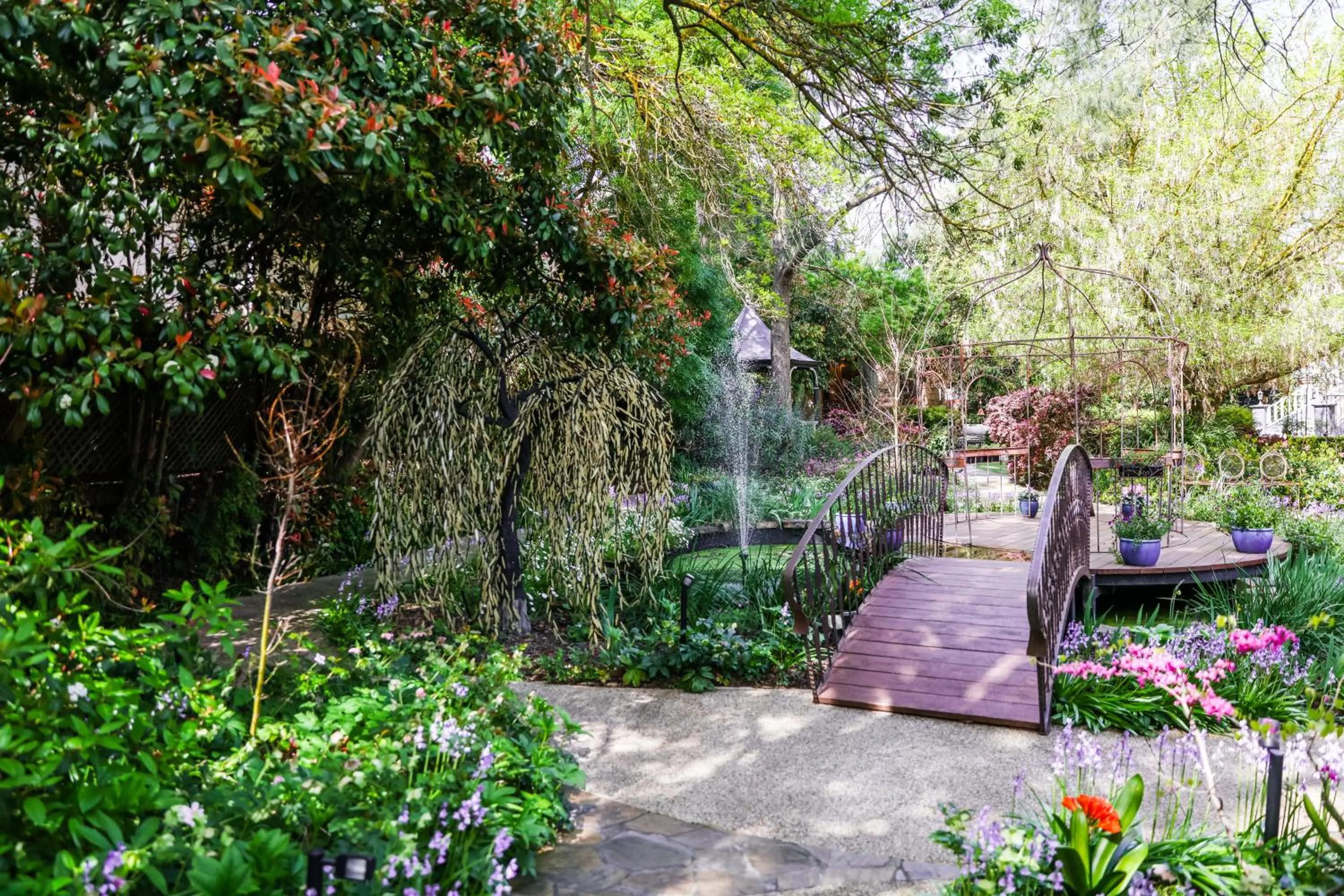 Garden in Elizabethan Lodge