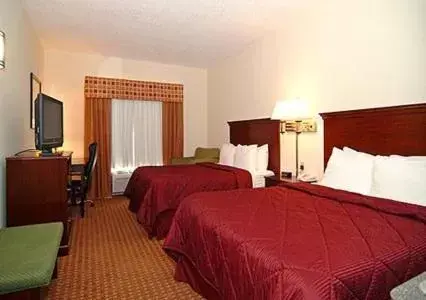 Queen Room with Two Queen Beds - Non-Smoking in Comfort Inn & Suites Rock Springs-Green River
