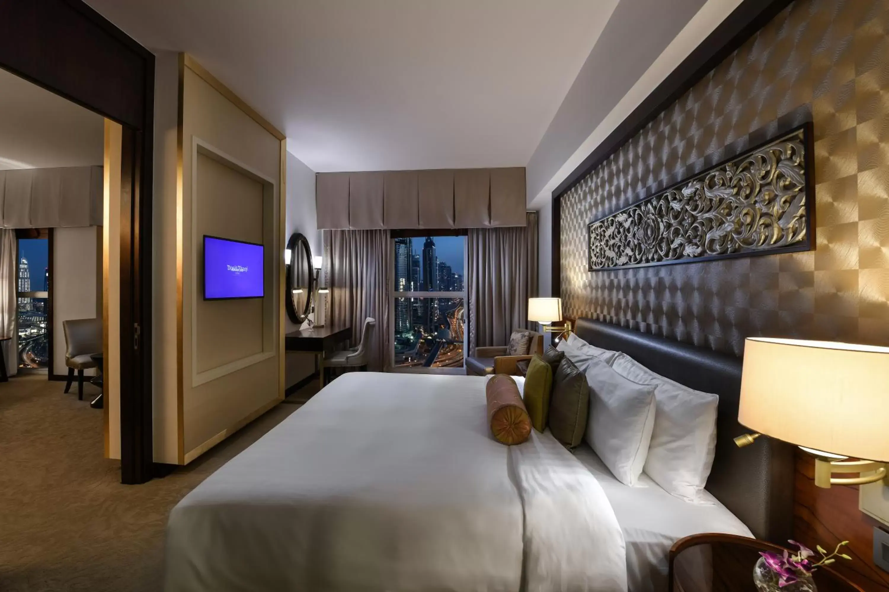 Bedroom in Dusit Thani Dubai