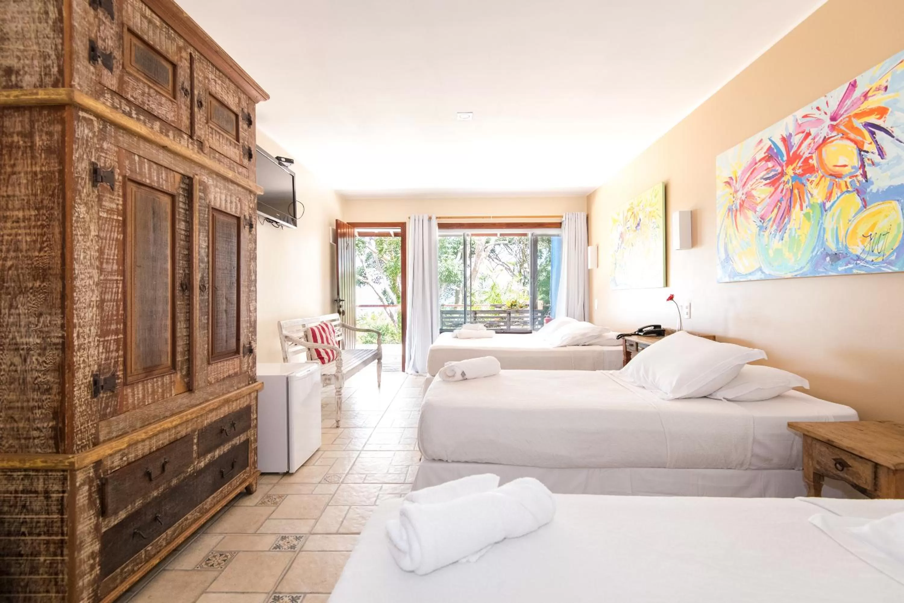 Bedroom, Bed in Pousada La Dolce Vita