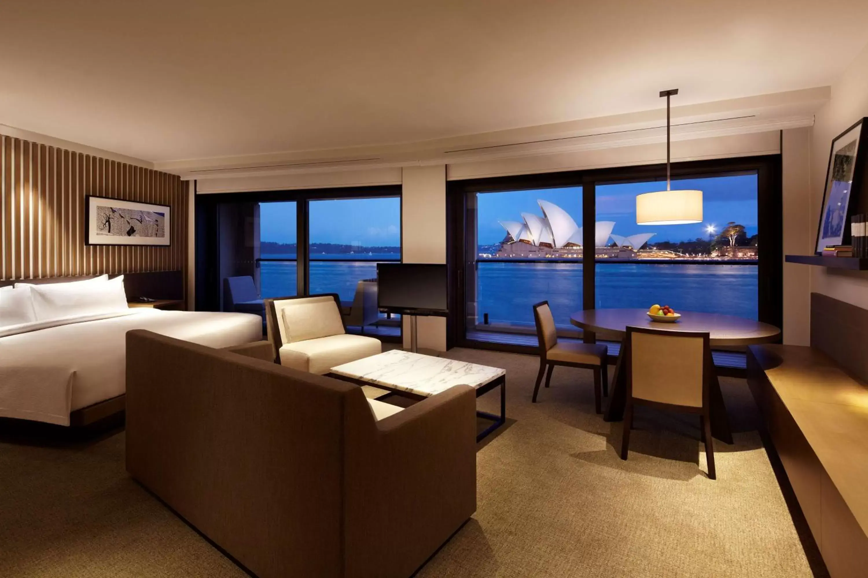 Bedroom in Park Hyatt Sydney