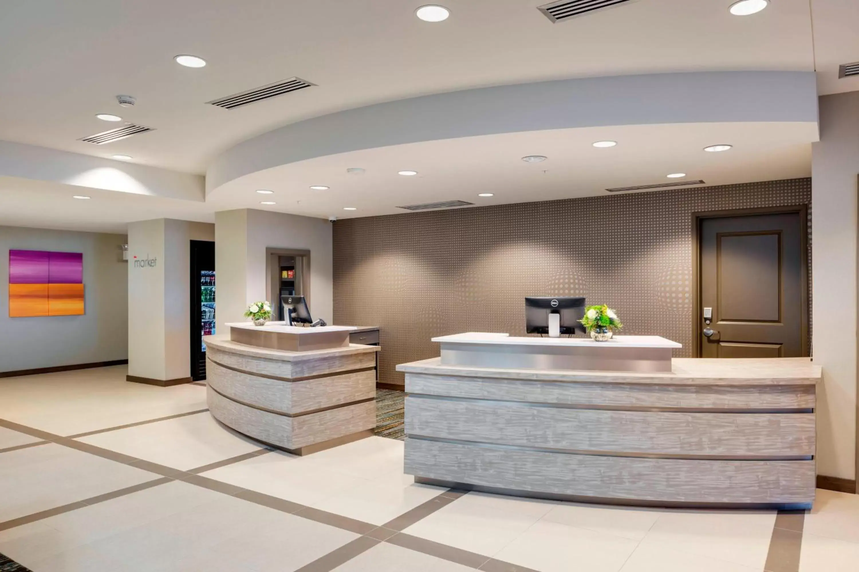 Lobby or reception, Lobby/Reception in Residence Inn by Marriott Bath Brunswick Area