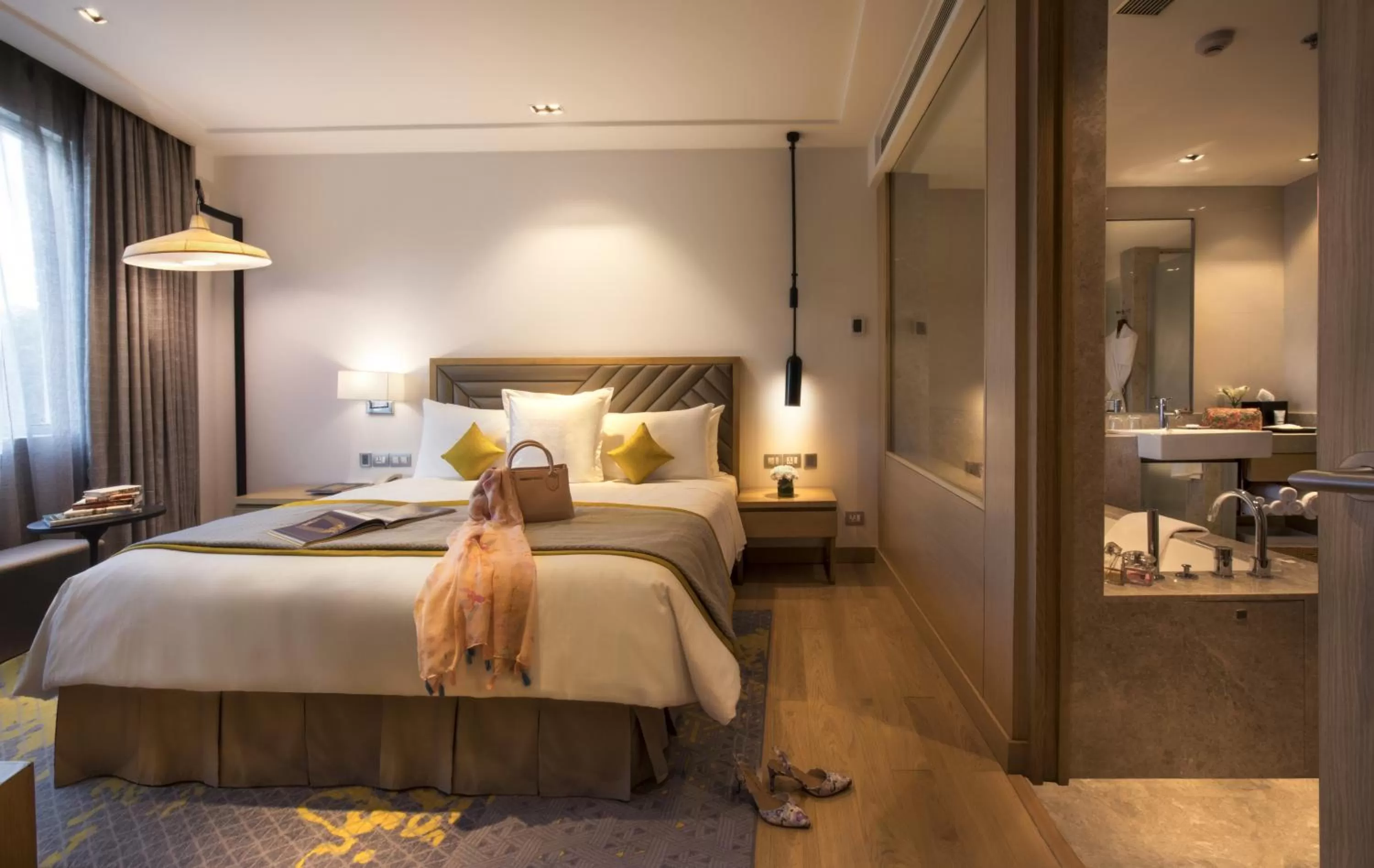 Living room, Bed in Welcomhotel by ITC Hotels, RaceCourse, Coimbatore