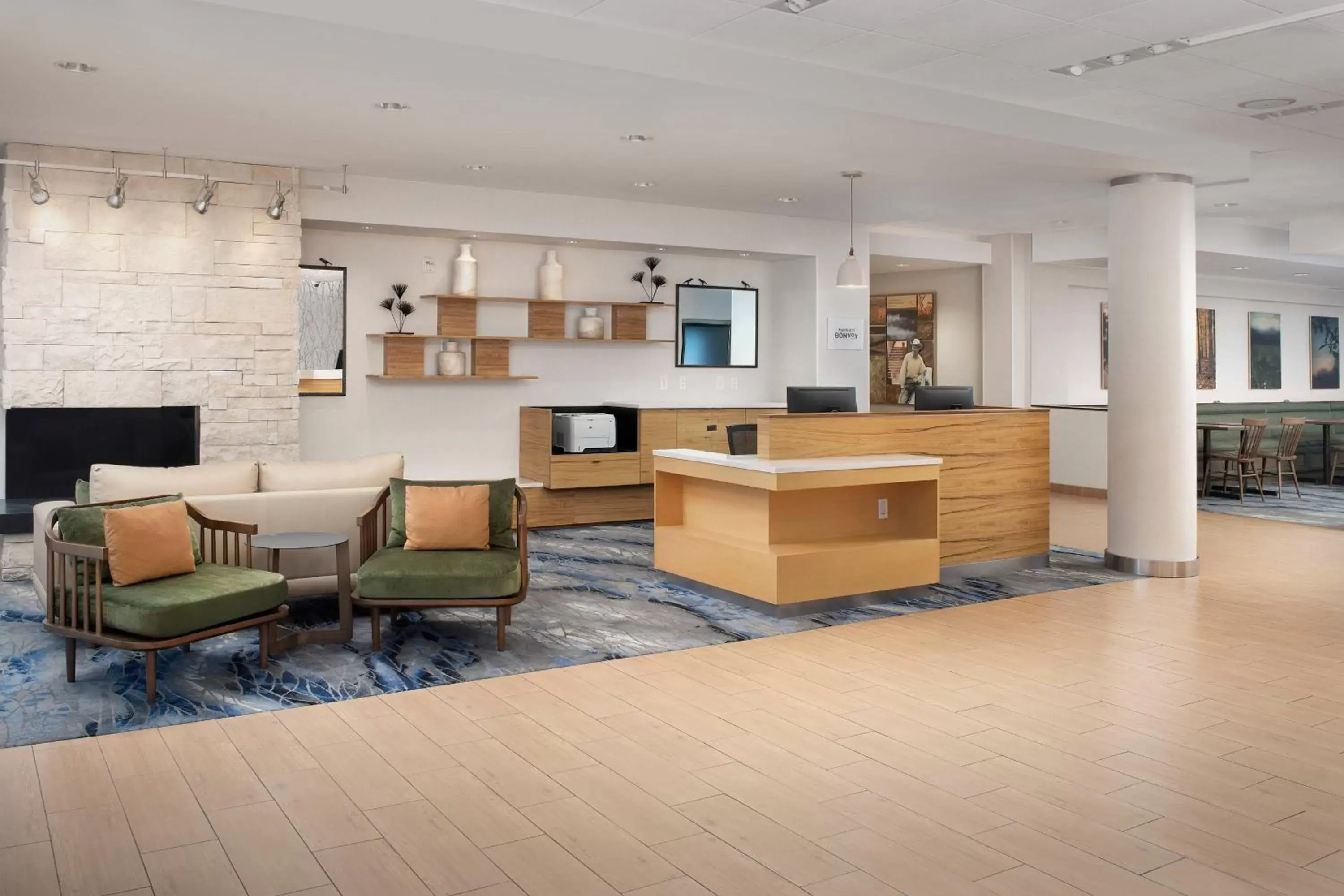 Lobby or reception, Lobby/Reception in Fairfield Inn & Suites Baltimore BWI Airport