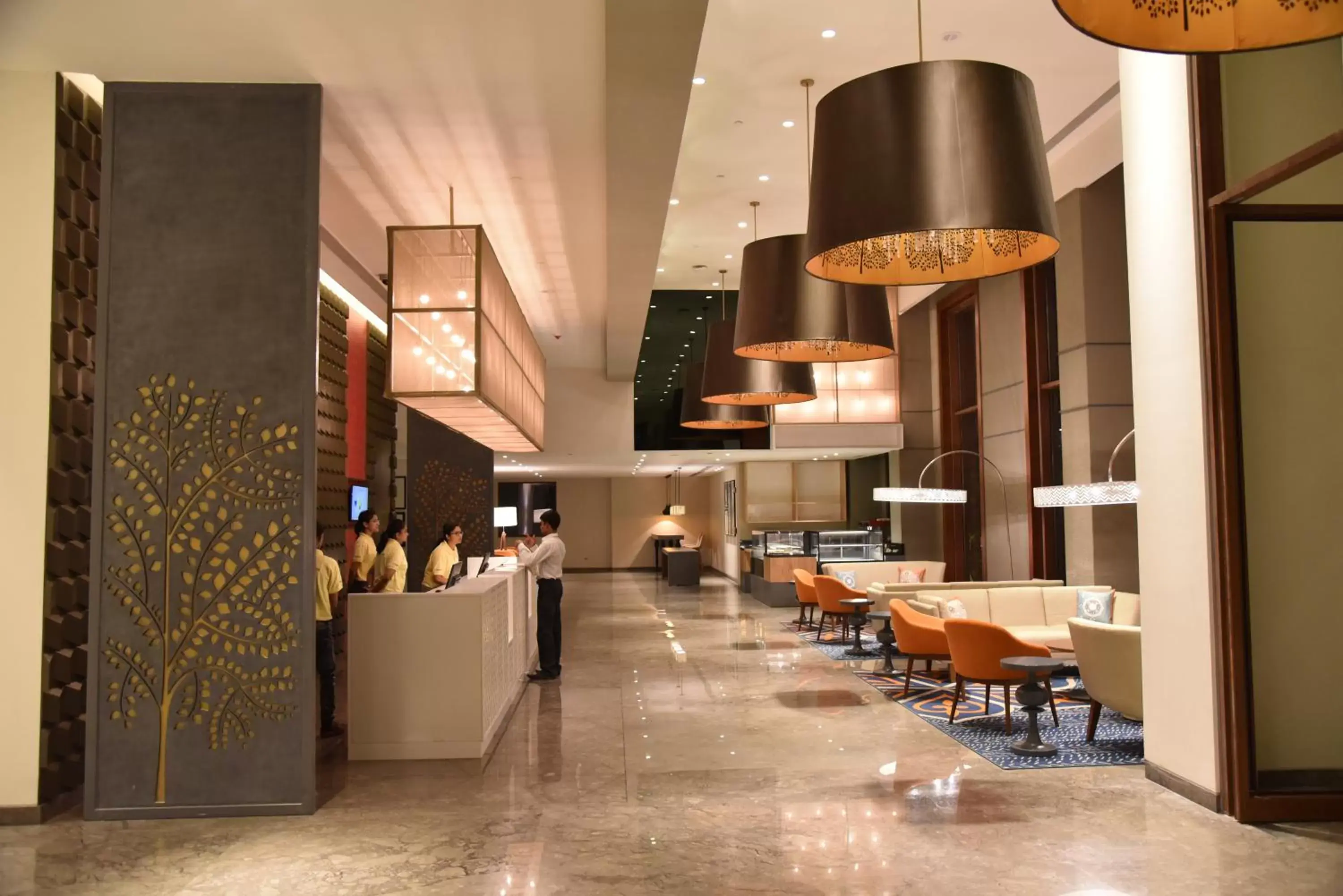 Lobby or reception, Restaurant/Places to Eat in Grand Mercure Mysore - An Accor Brand