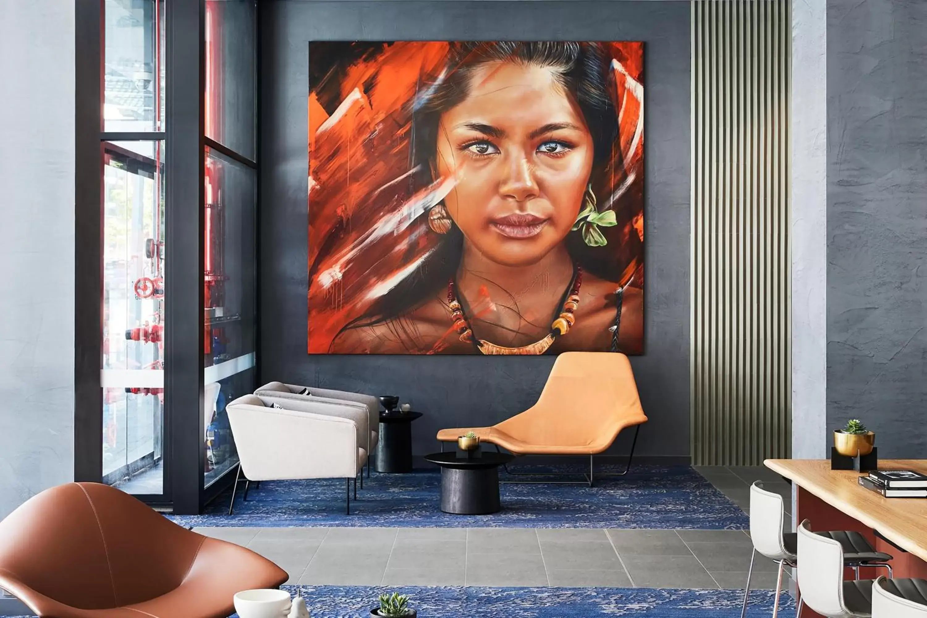 Lobby or reception in Art Series - The Adnate