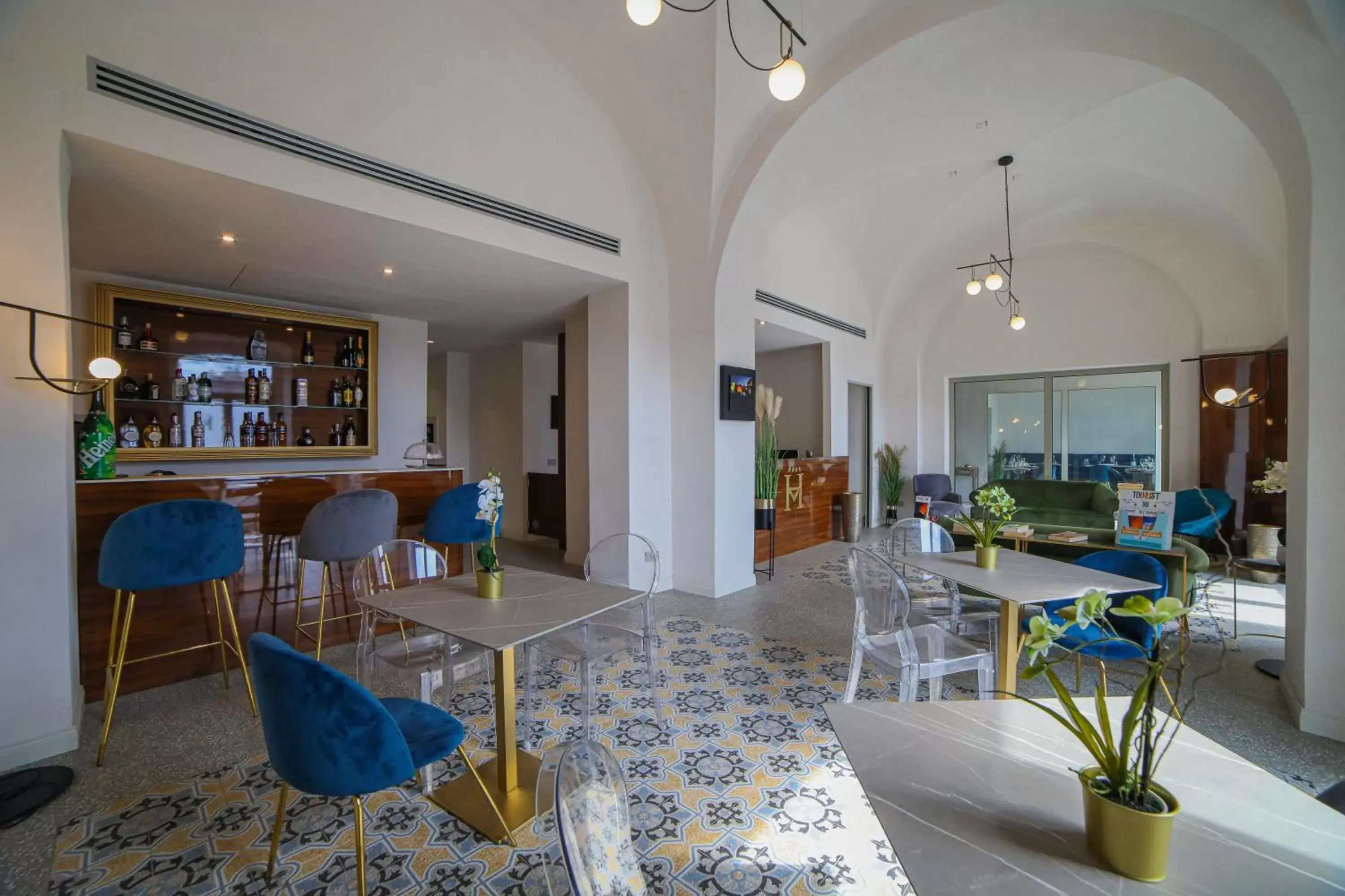 Lobby or reception, Lounge/Bar in 20 Miglia Boutique Hotel