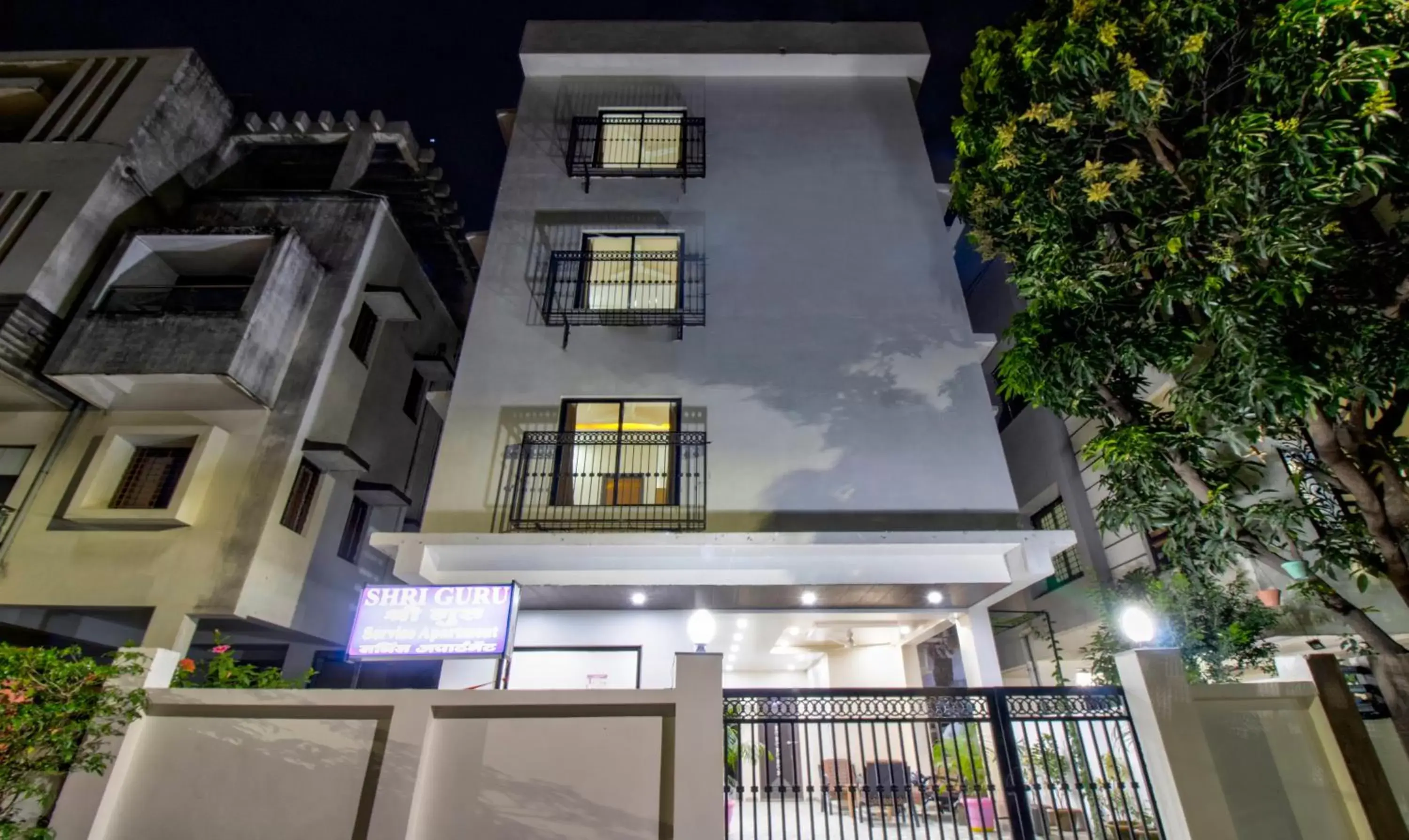 Property building in Itsy Hotels Shri Guru Service Apartment Property building in Itsy Hotels Shri Guru Service Apartment