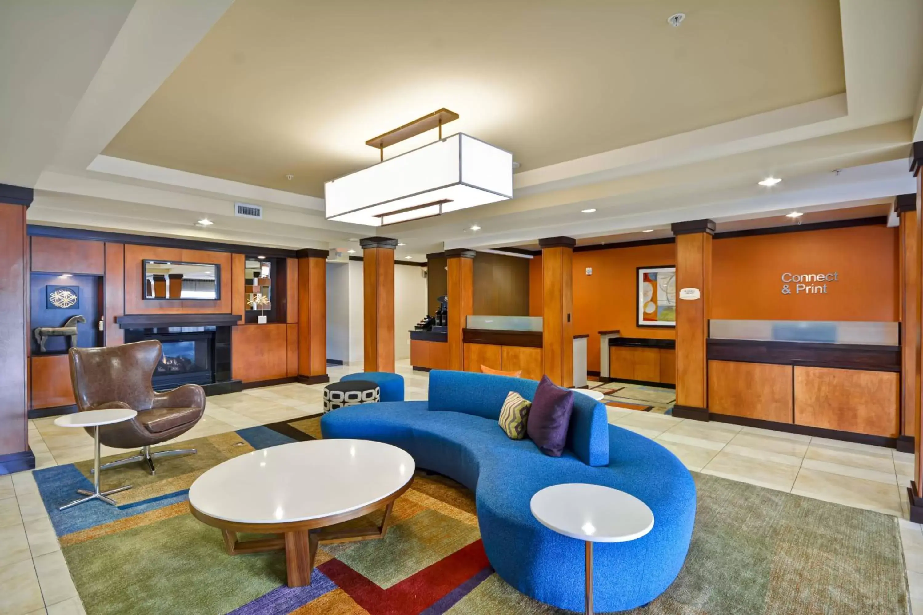 Lobby or reception in Fairfield Inn & Suites Tampa Fairgrounds/Casino