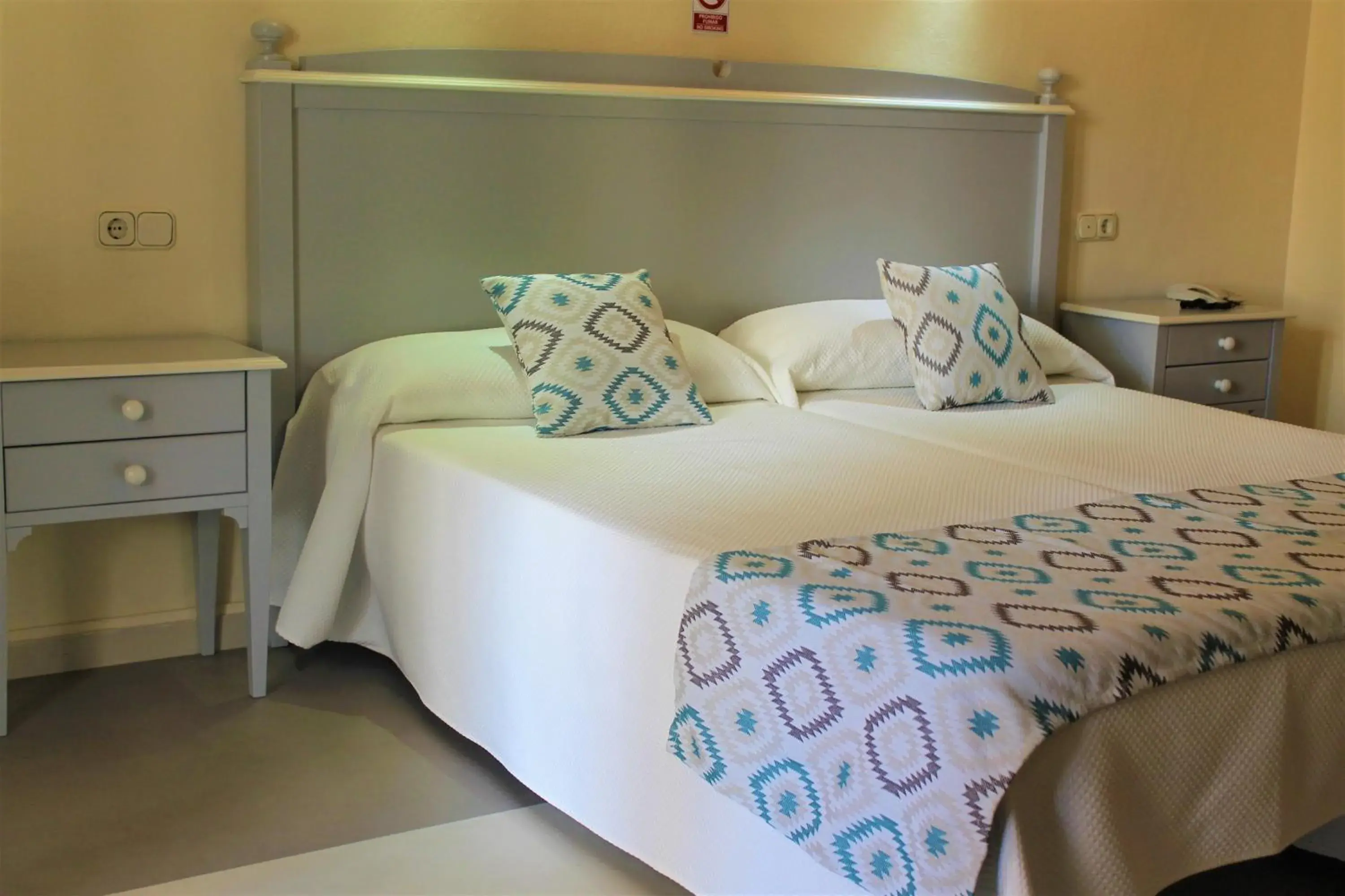 Bed in Hotel Playa Sol
