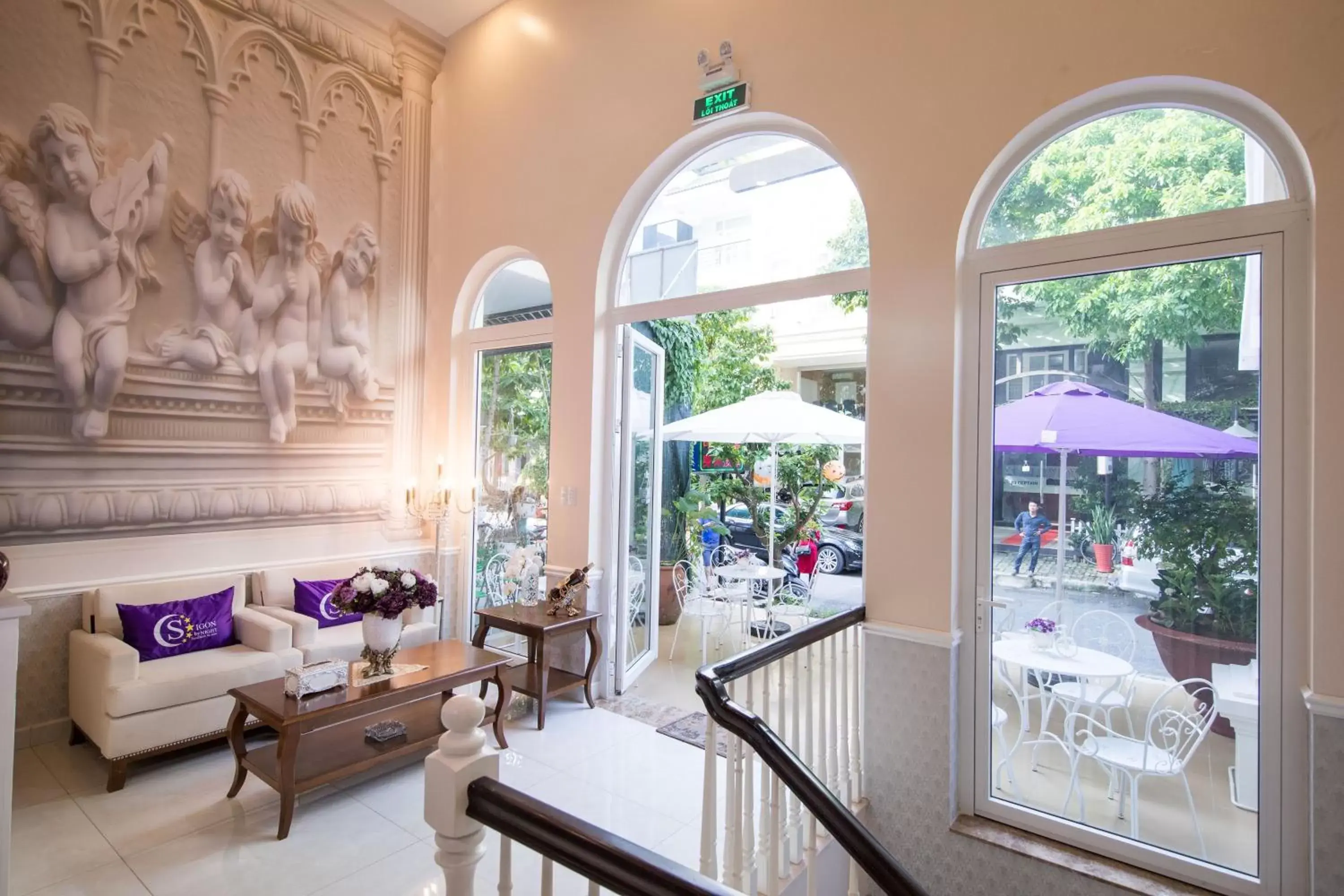 Lobby or reception in Saigon By Night Luxury Hotel Lobby or reception in Saigon By Night Luxury Hotel