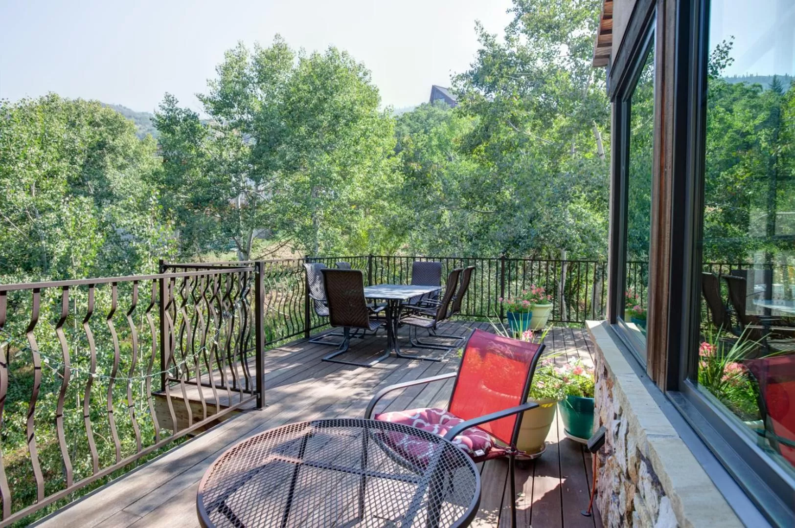 Property building, Balcony/Terrace in Chalet Val d'Isere