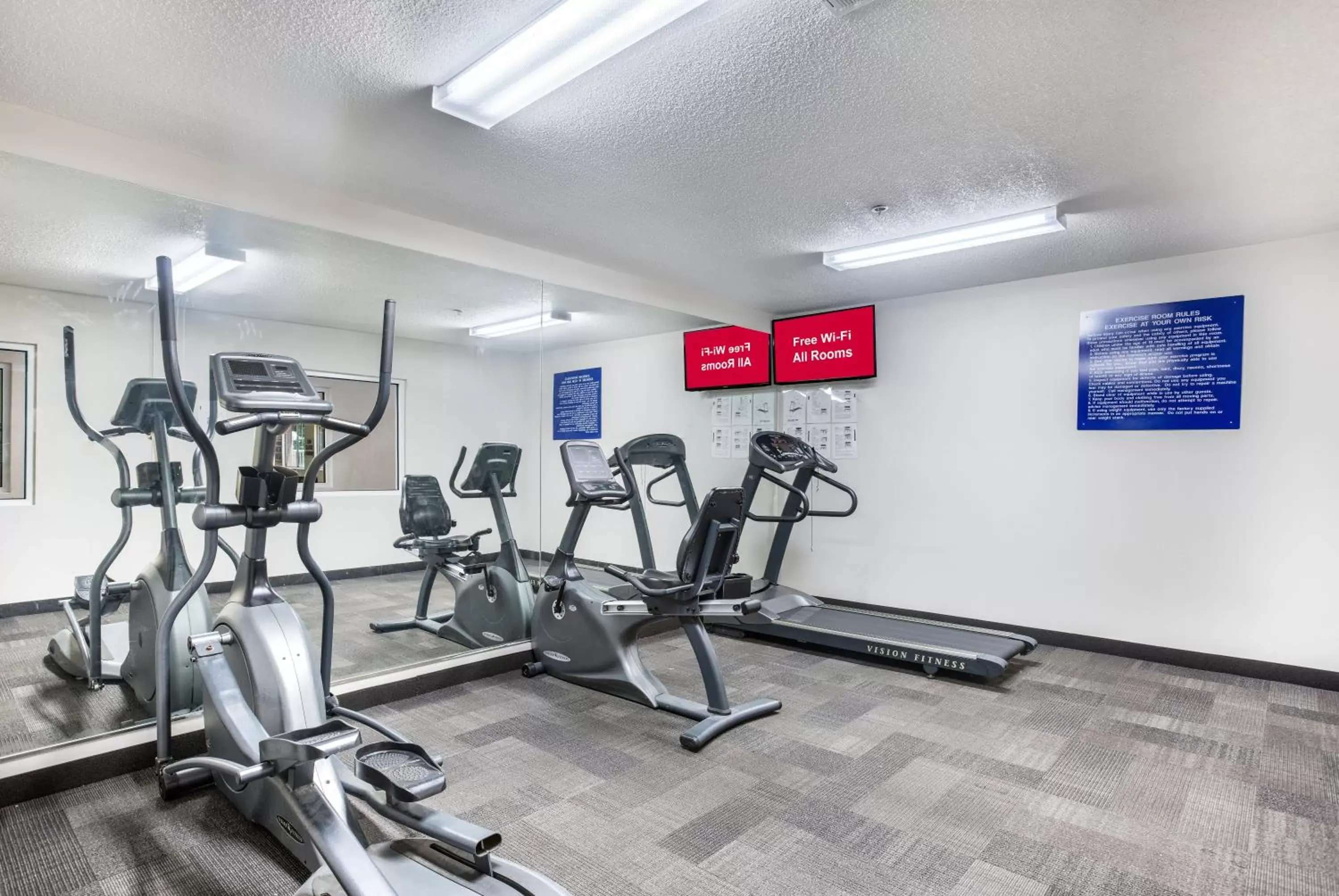 Fitness centre/facilities, Fitness Center/Facilities in Red Roof Inn PLUS+ & Suites Savannah – I-95