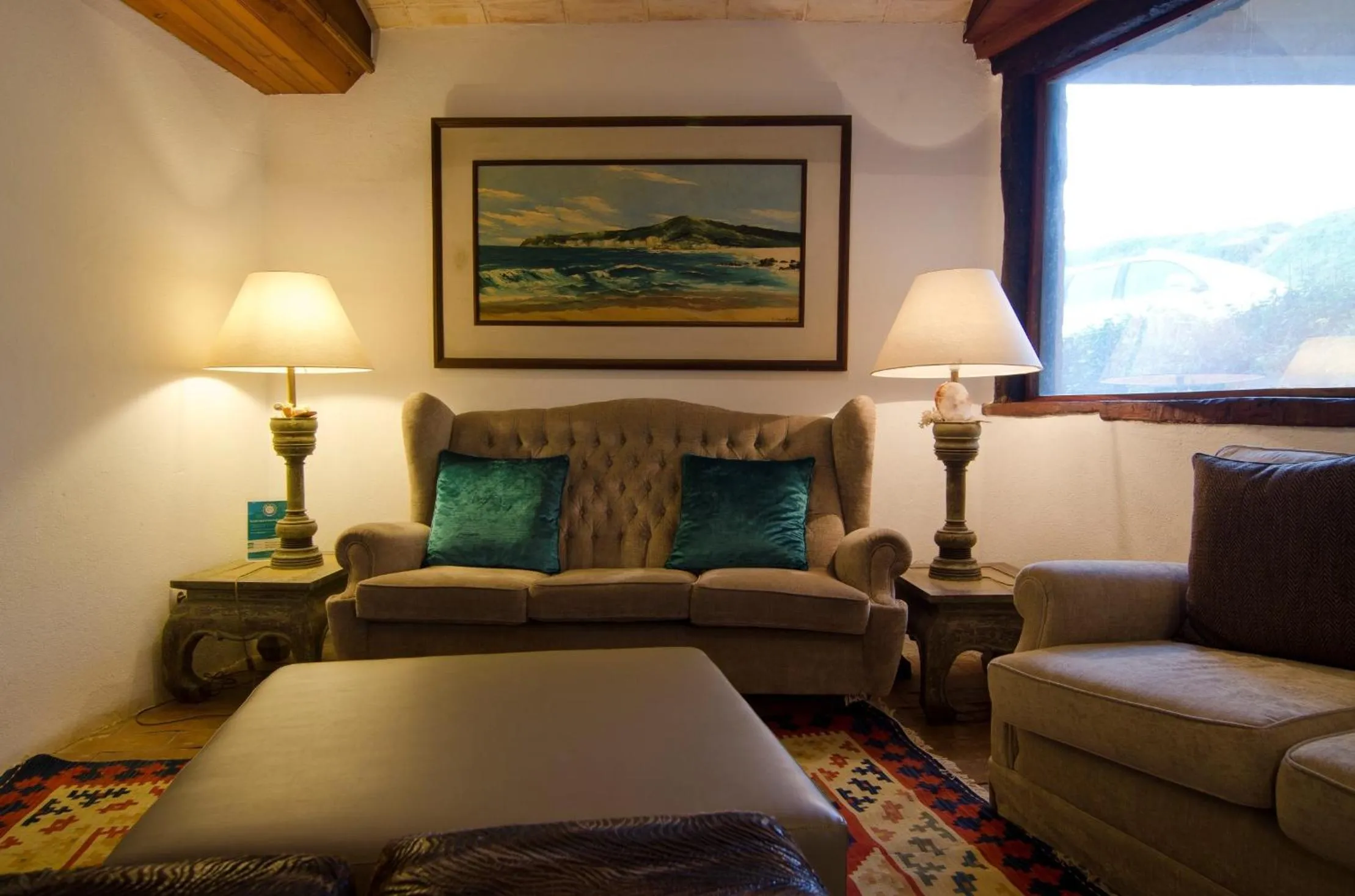 Lobby or reception in Estalagem Muchaxo Hotel