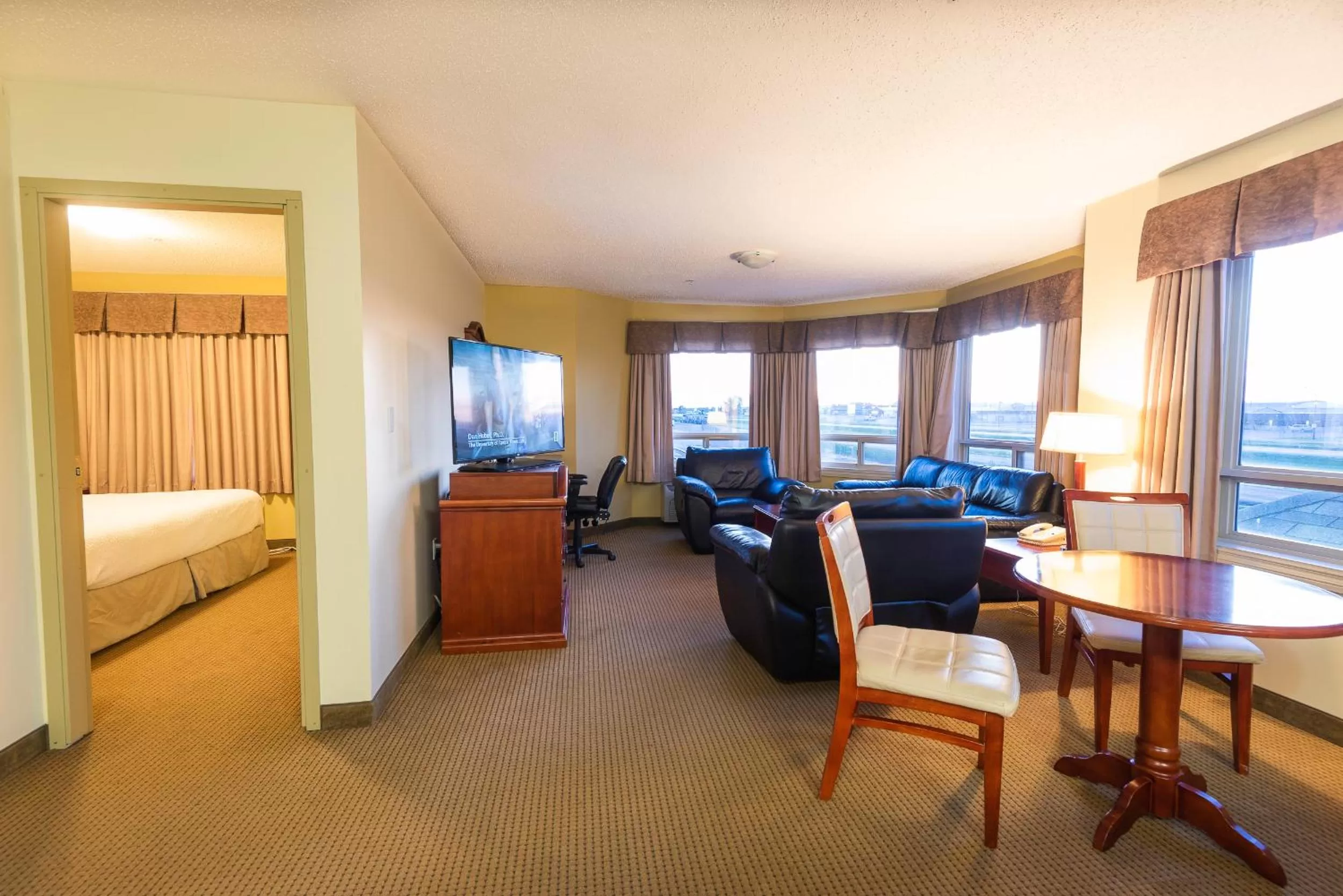 Bed in Days Inn by Wyndham Bonnyville