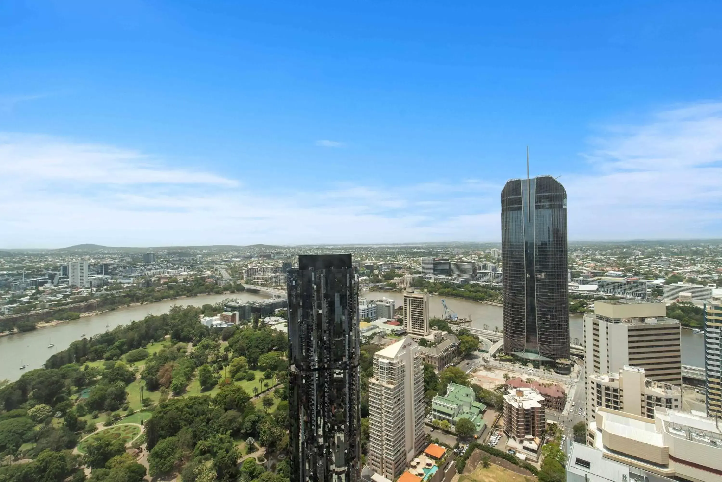 Bird's eye view in Brisbane Skytower by CLLIX