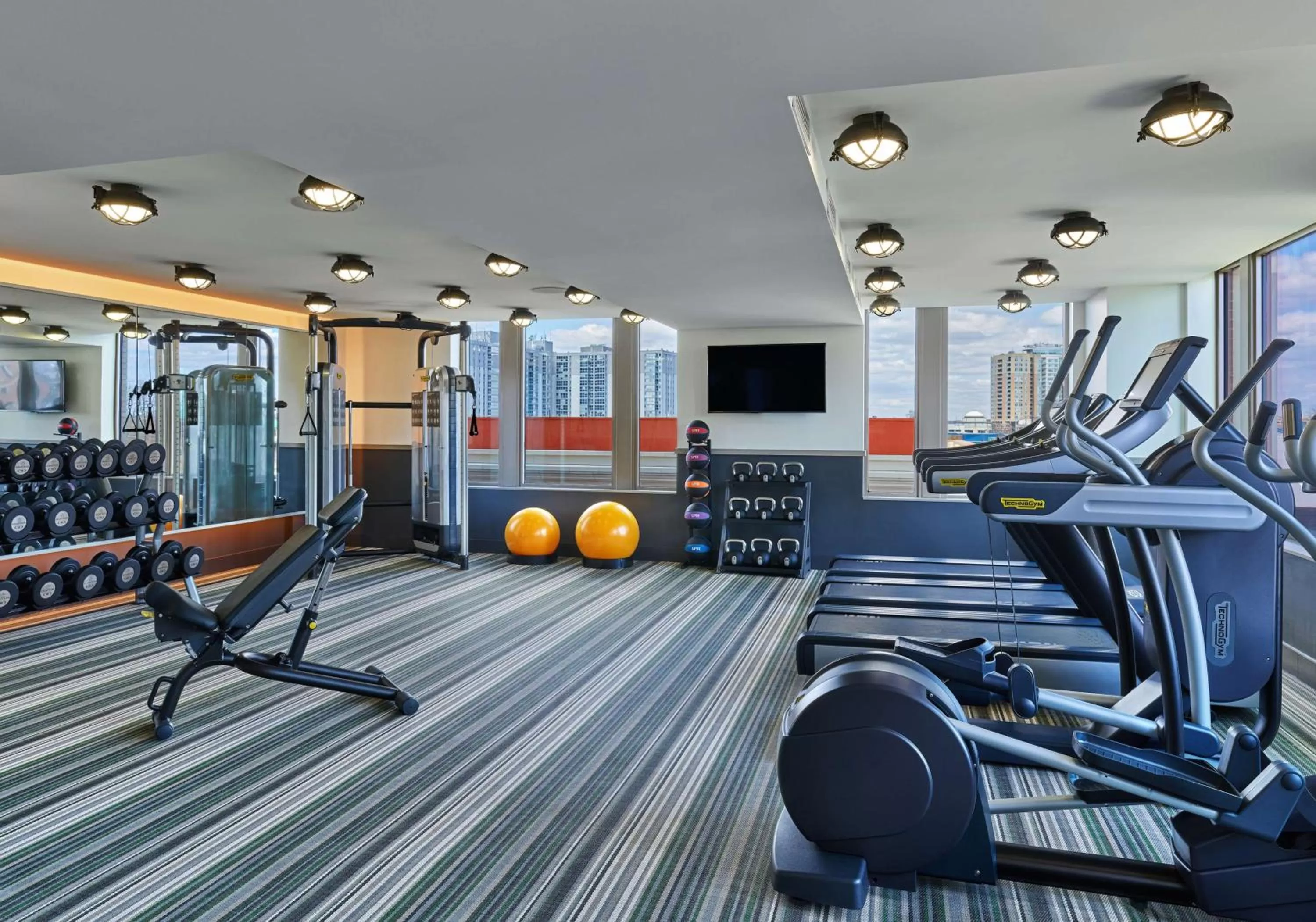 Fitness centre/facilities in Canopy By Hilton Washington DC Bethesda North