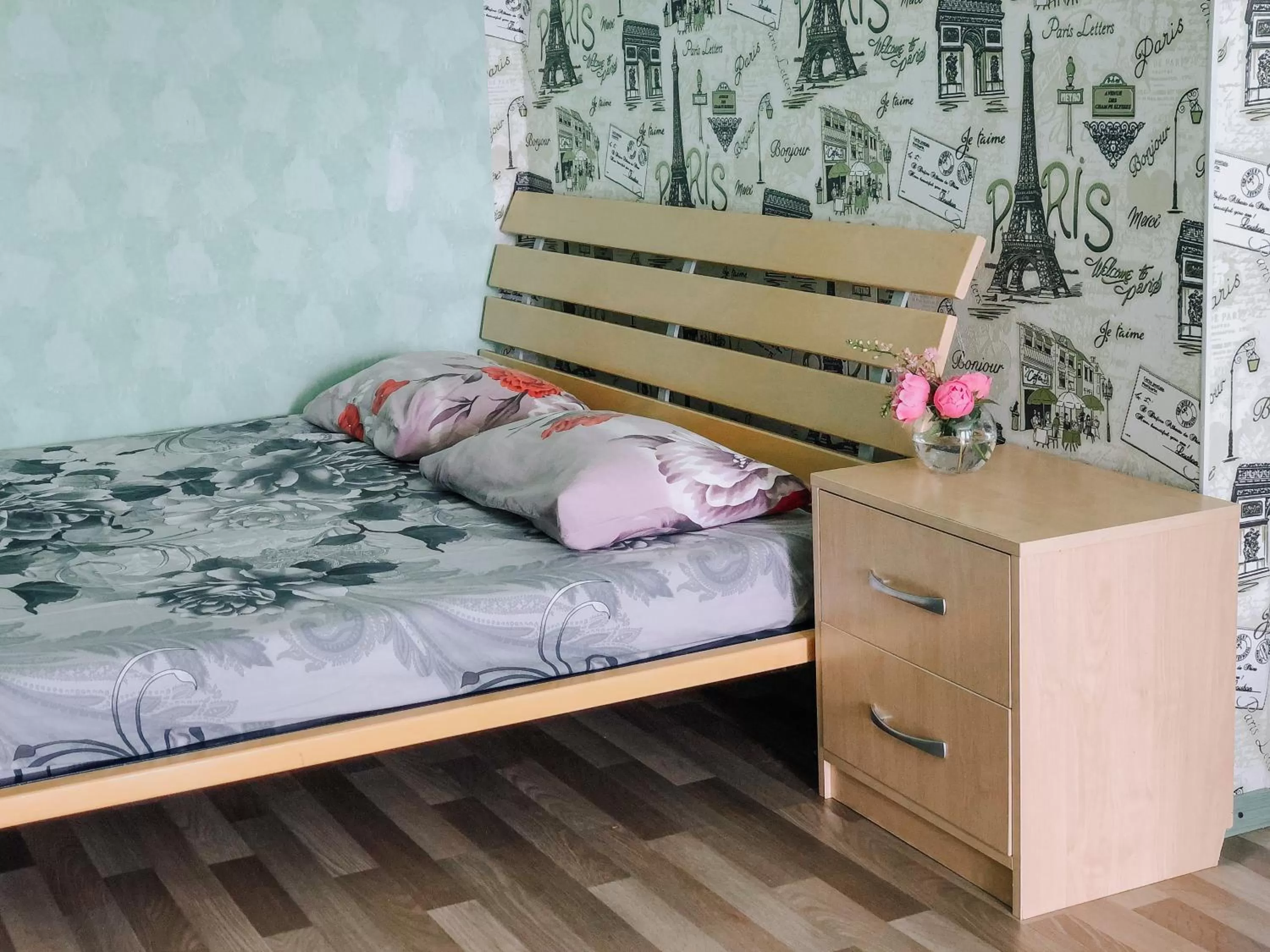 Bed in Zolotoy Bereg Hotel