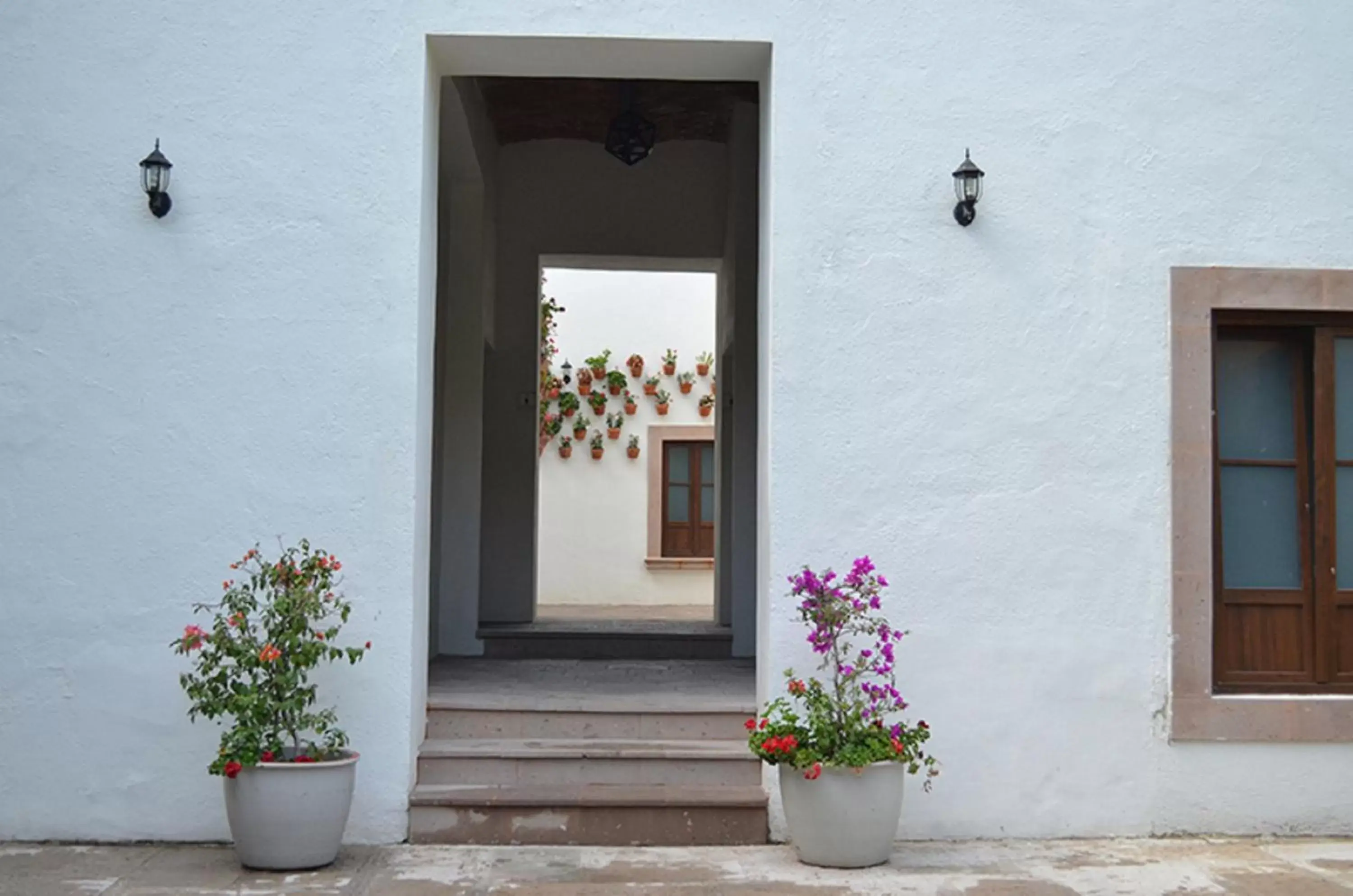 Decorative detail in Hotel Hacienda San Cristóbal