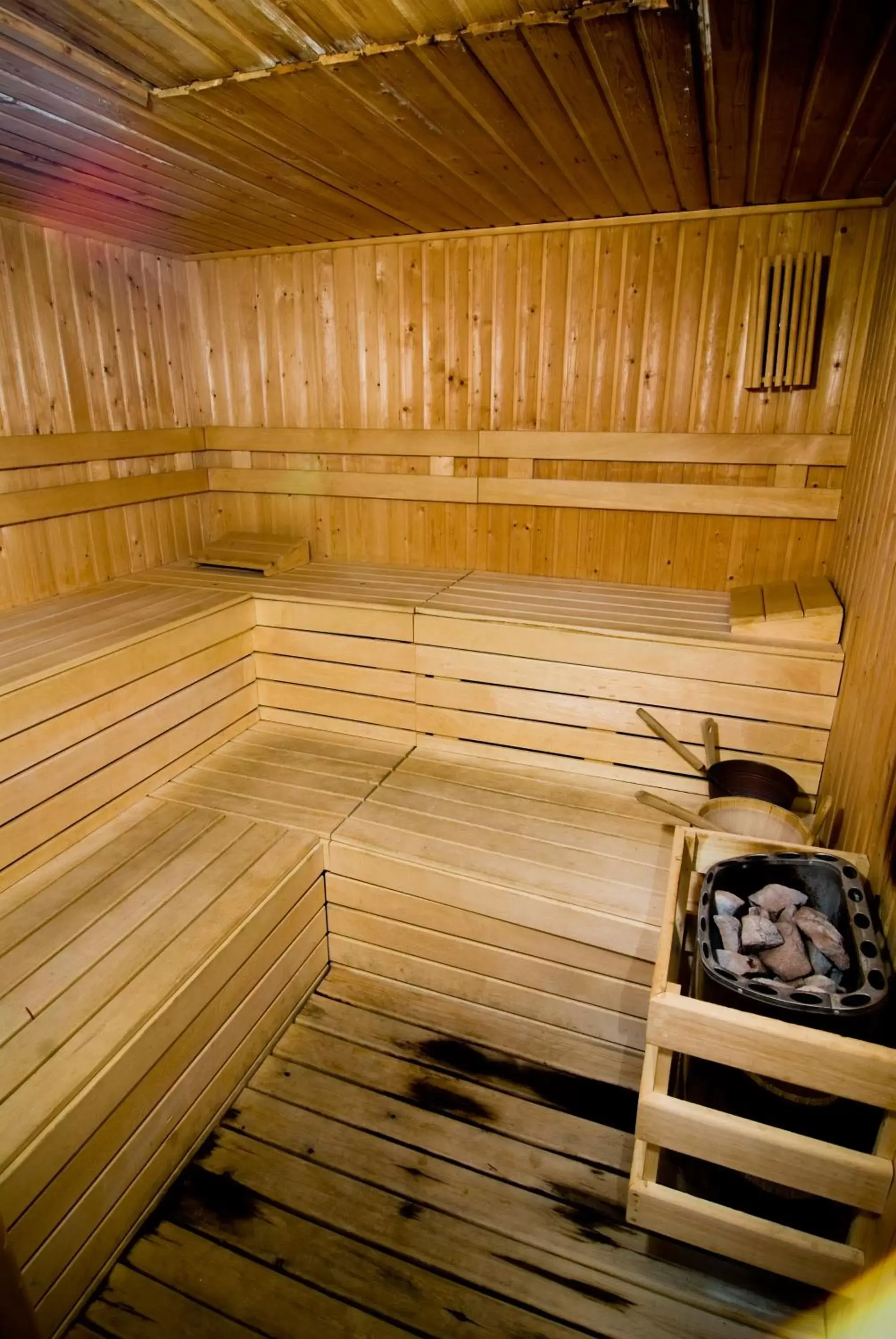 Sauna in La Fuente del Sol Hotel & Spa