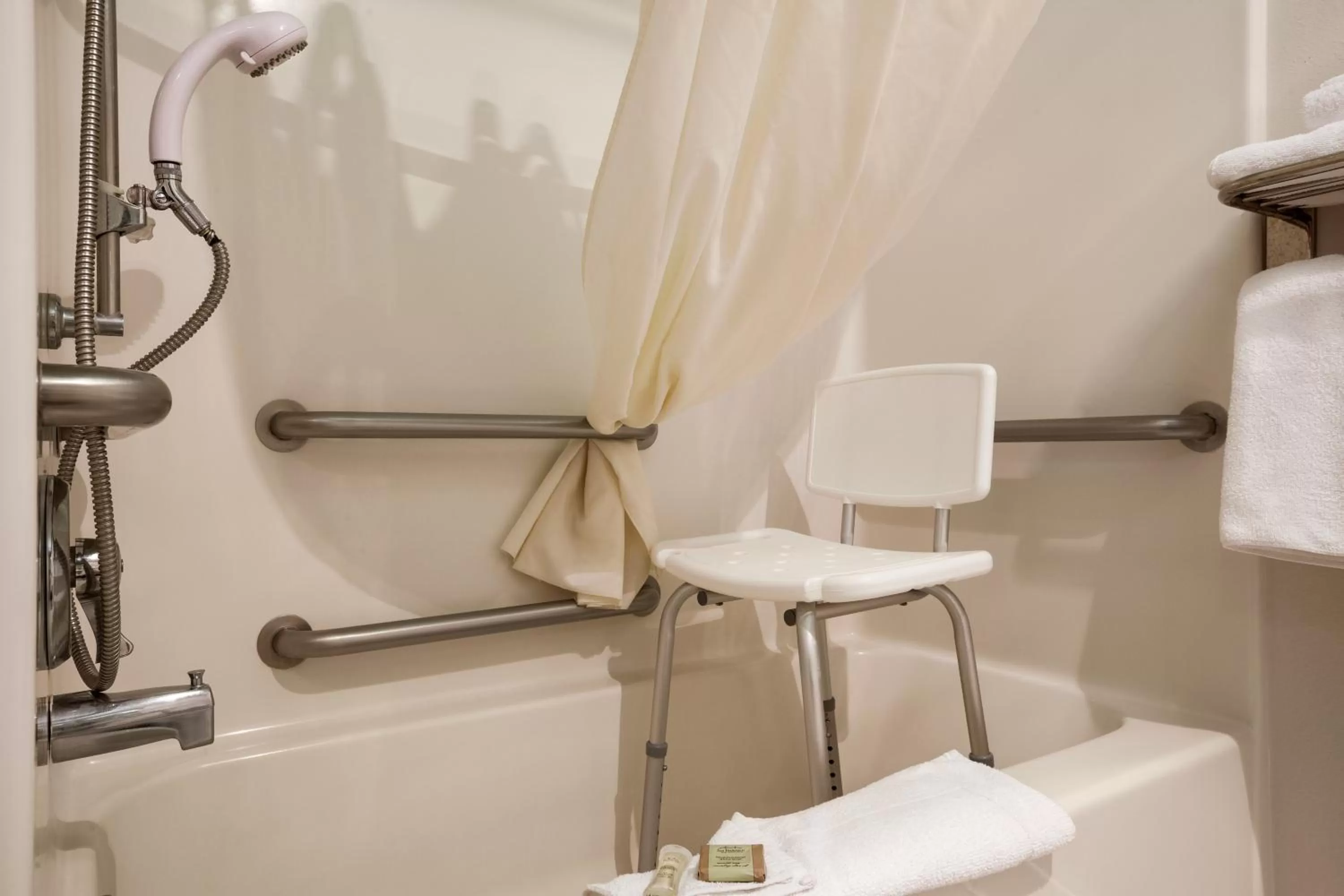 Bathroom in Super 8 by Wyndham Big Timber