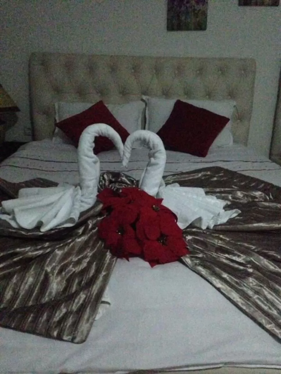 Bed in Villa Bella Boutique Hotel