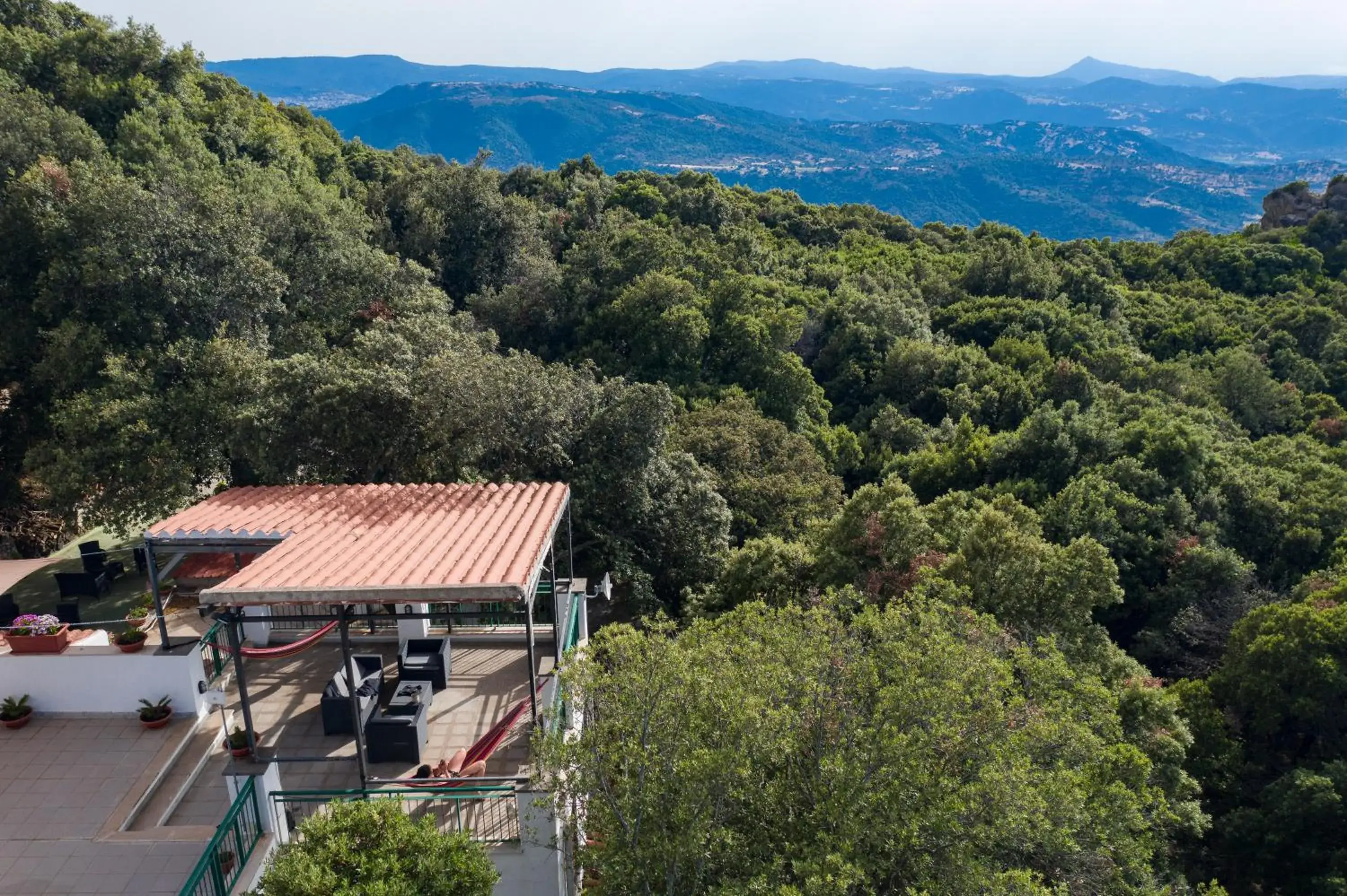 Bird's-eye View in S'Enis Monte Maccione