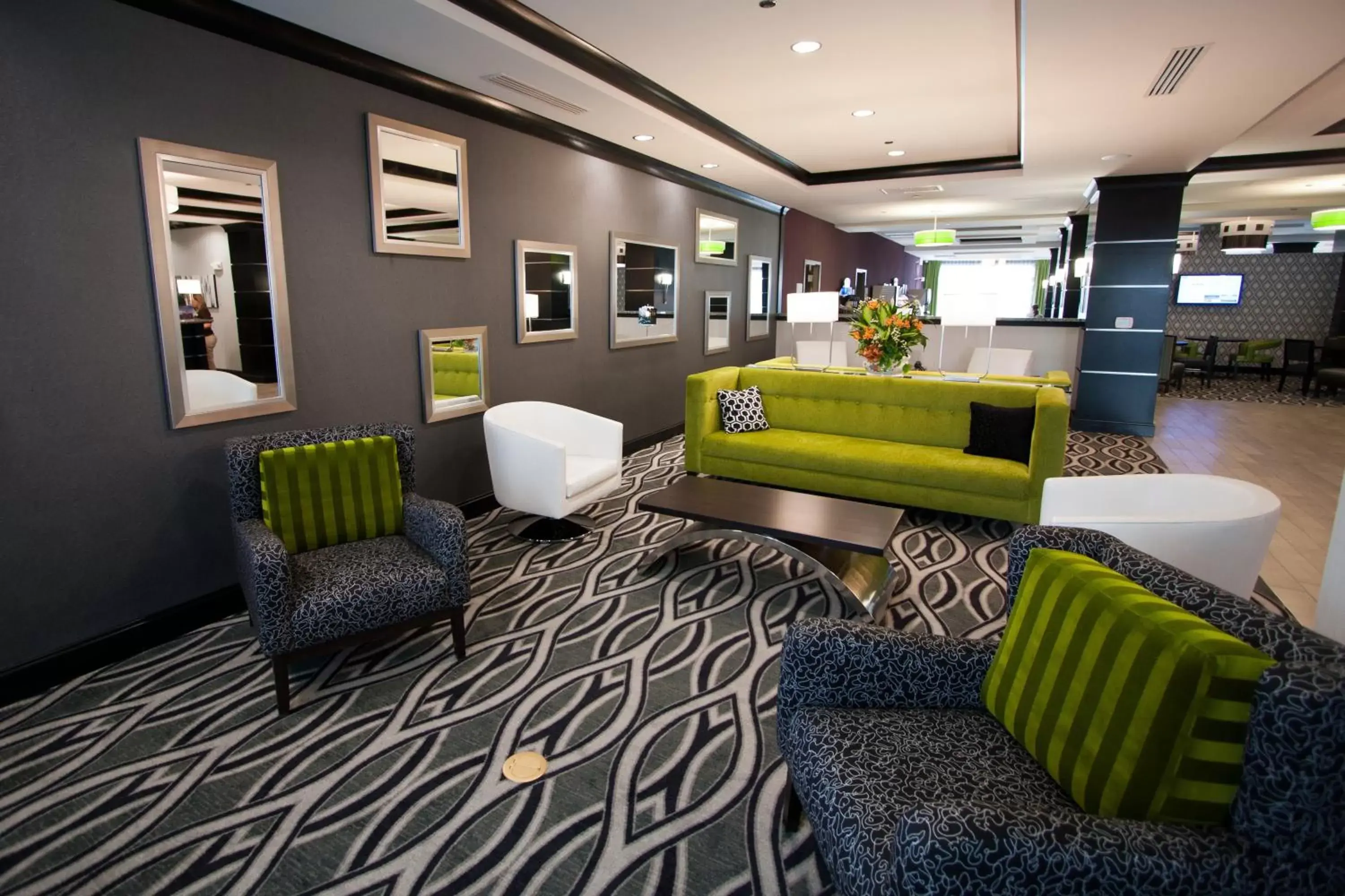 Lobby or reception, Lobby/Reception in Holiday Inn Express and Suites North Charleston, an IHG Hotel