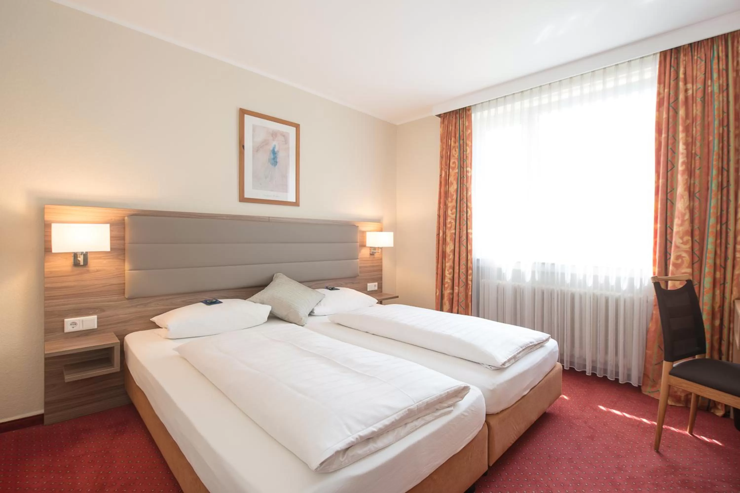 Photo of the whole room, Bed in Comfort Garni Stadtzentrum Hotel