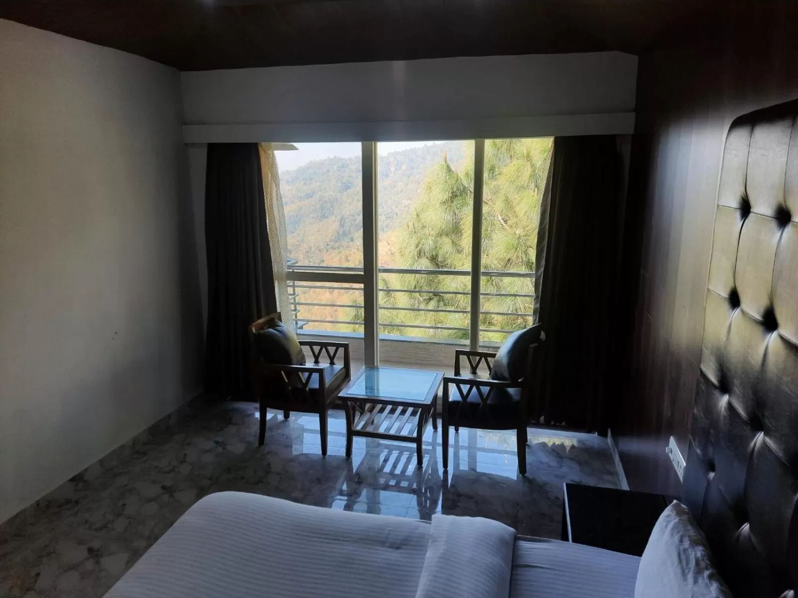 View (from property/room), Seating Area in Blue Pine Orchards - Villas