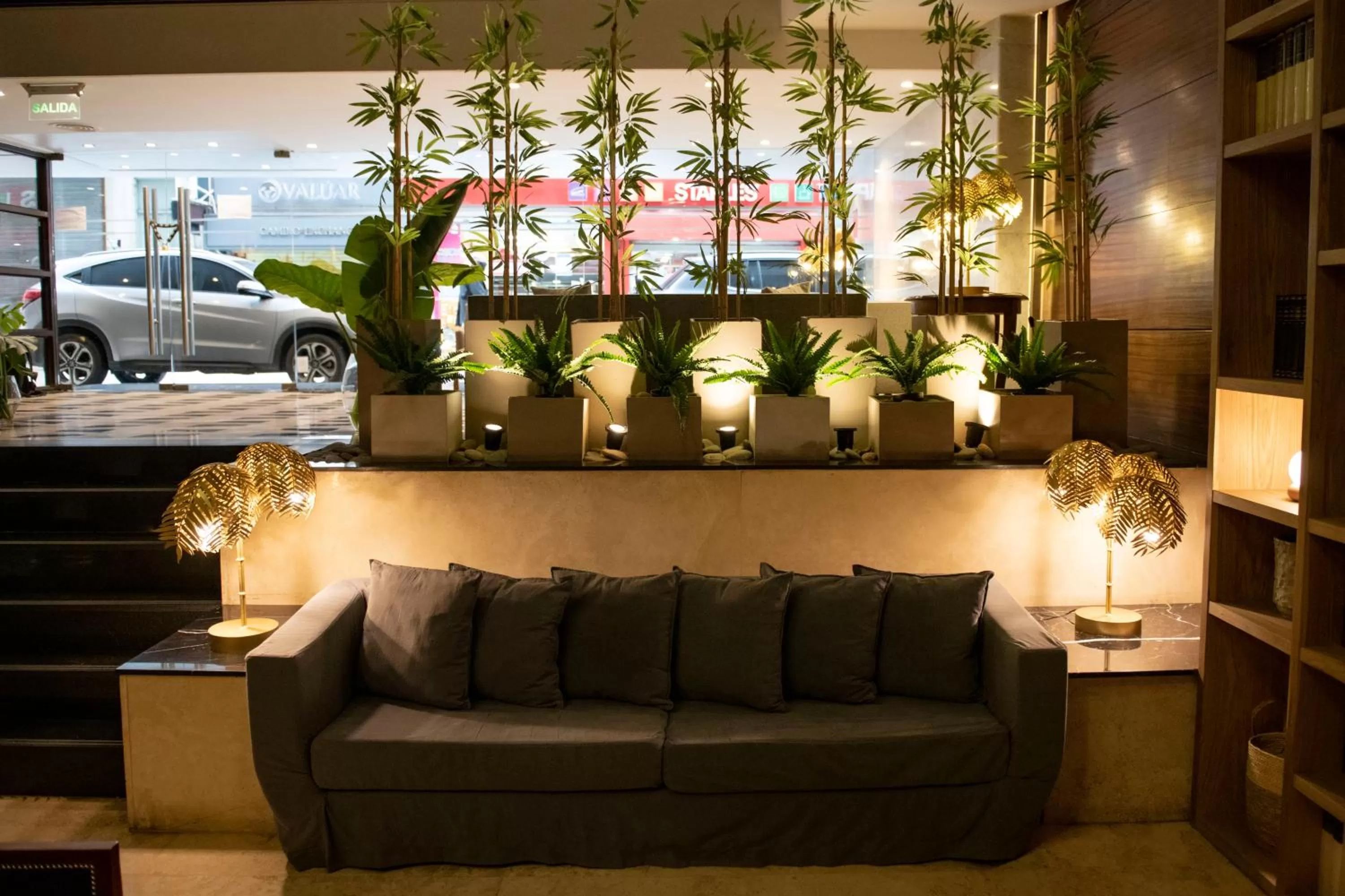 Seating area in Grand King Hotel