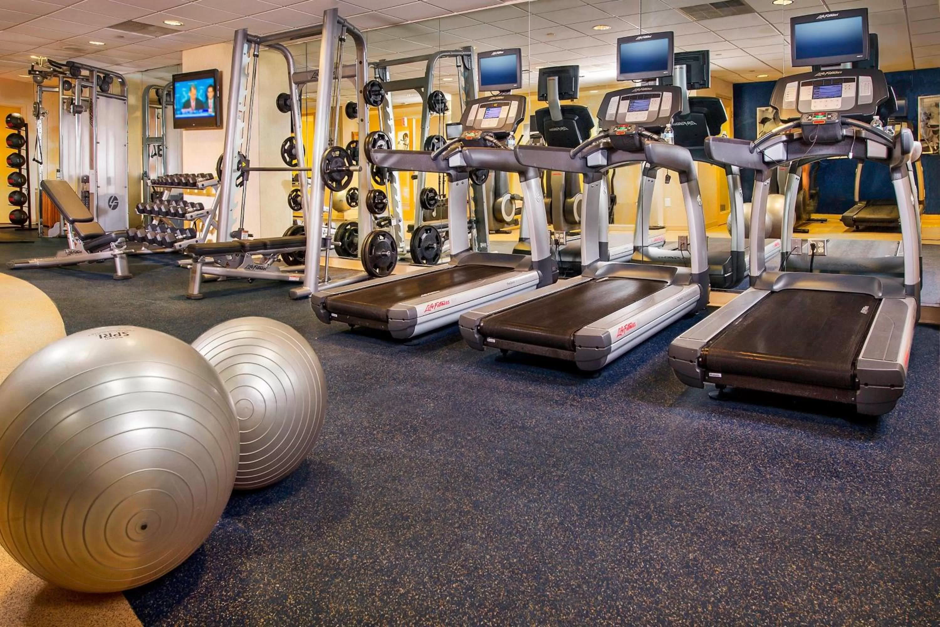 Fitness centre/facilities in BWI Airport Marriott