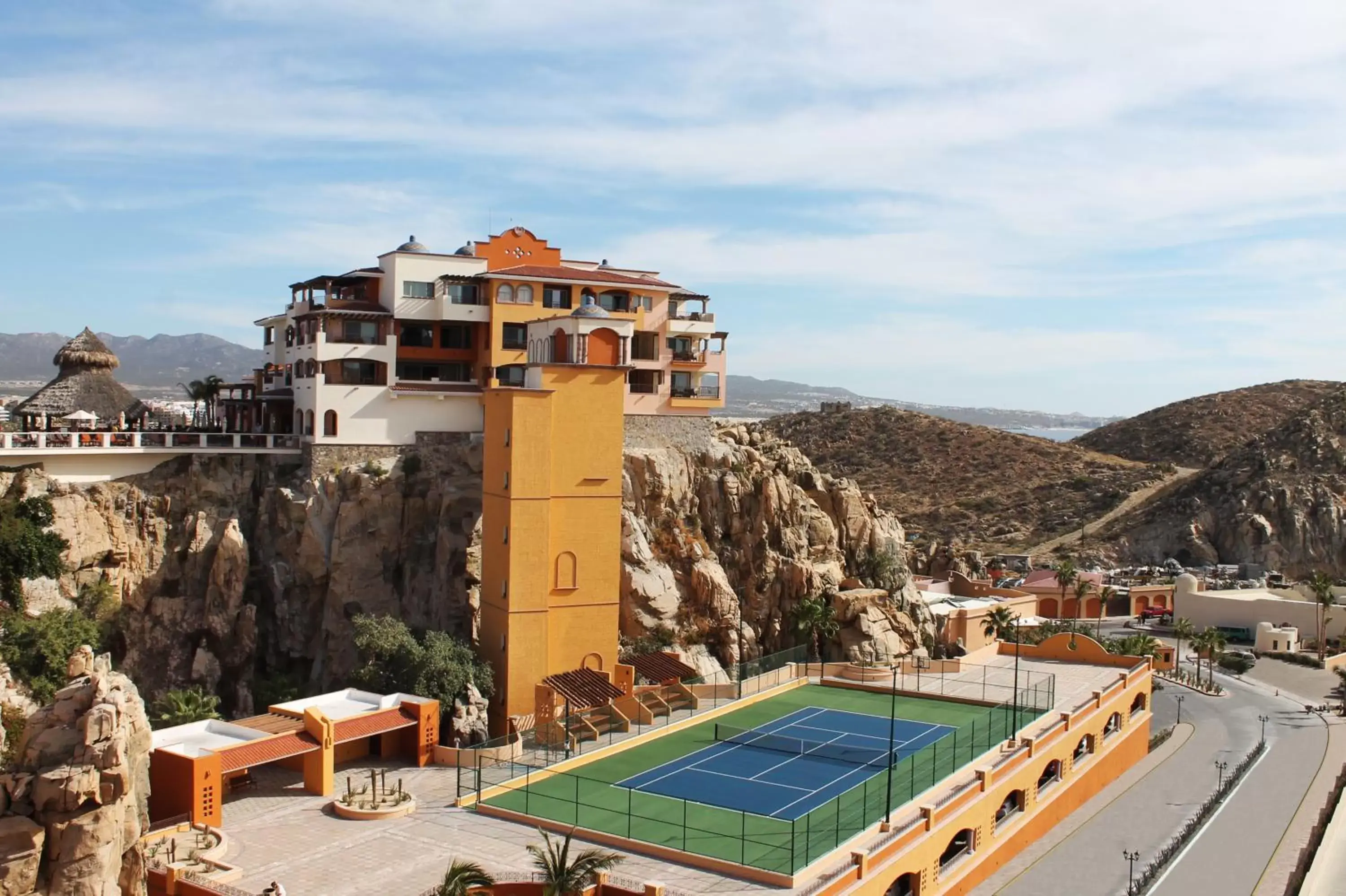 Tennis court, Pool View in Playa Grande Resort